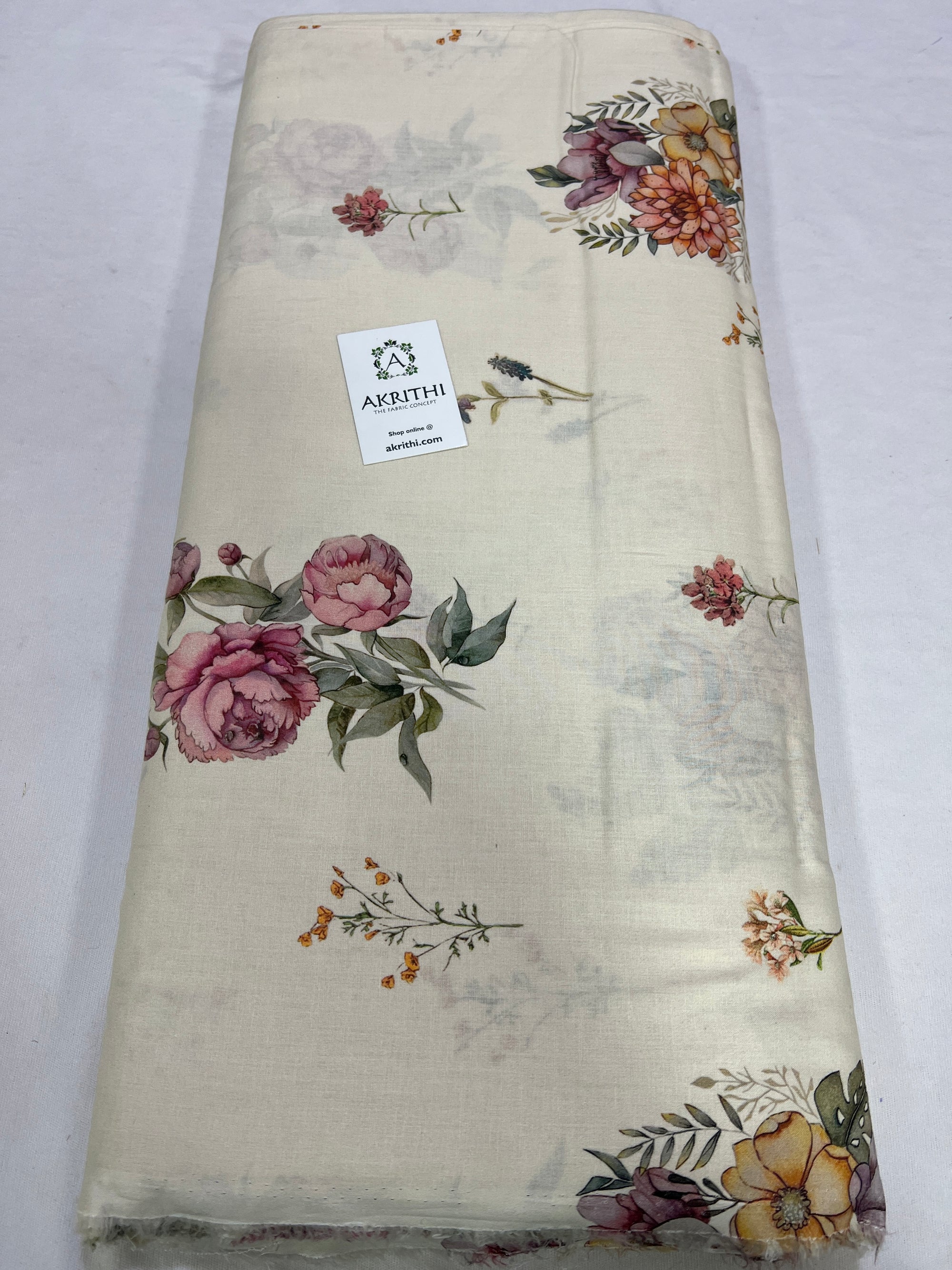 Digital Printed pure cotton fabric