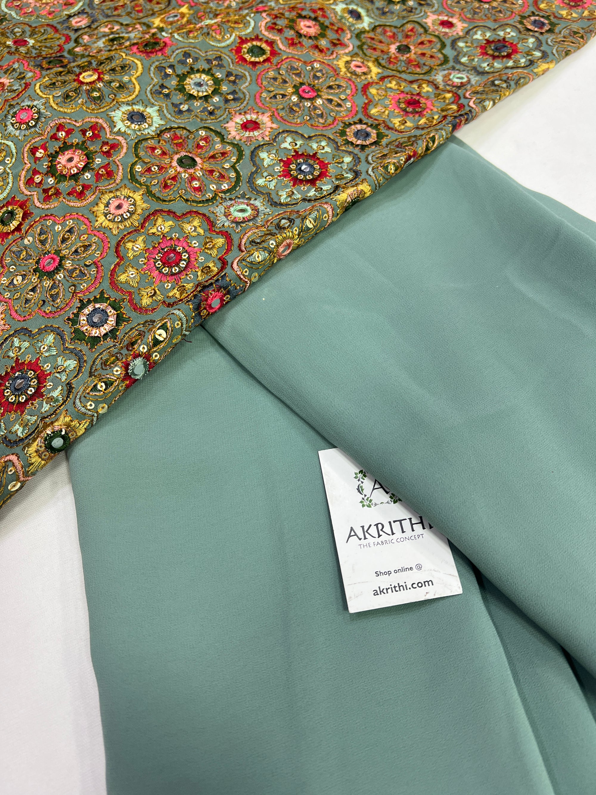 Georgette saree with blouse