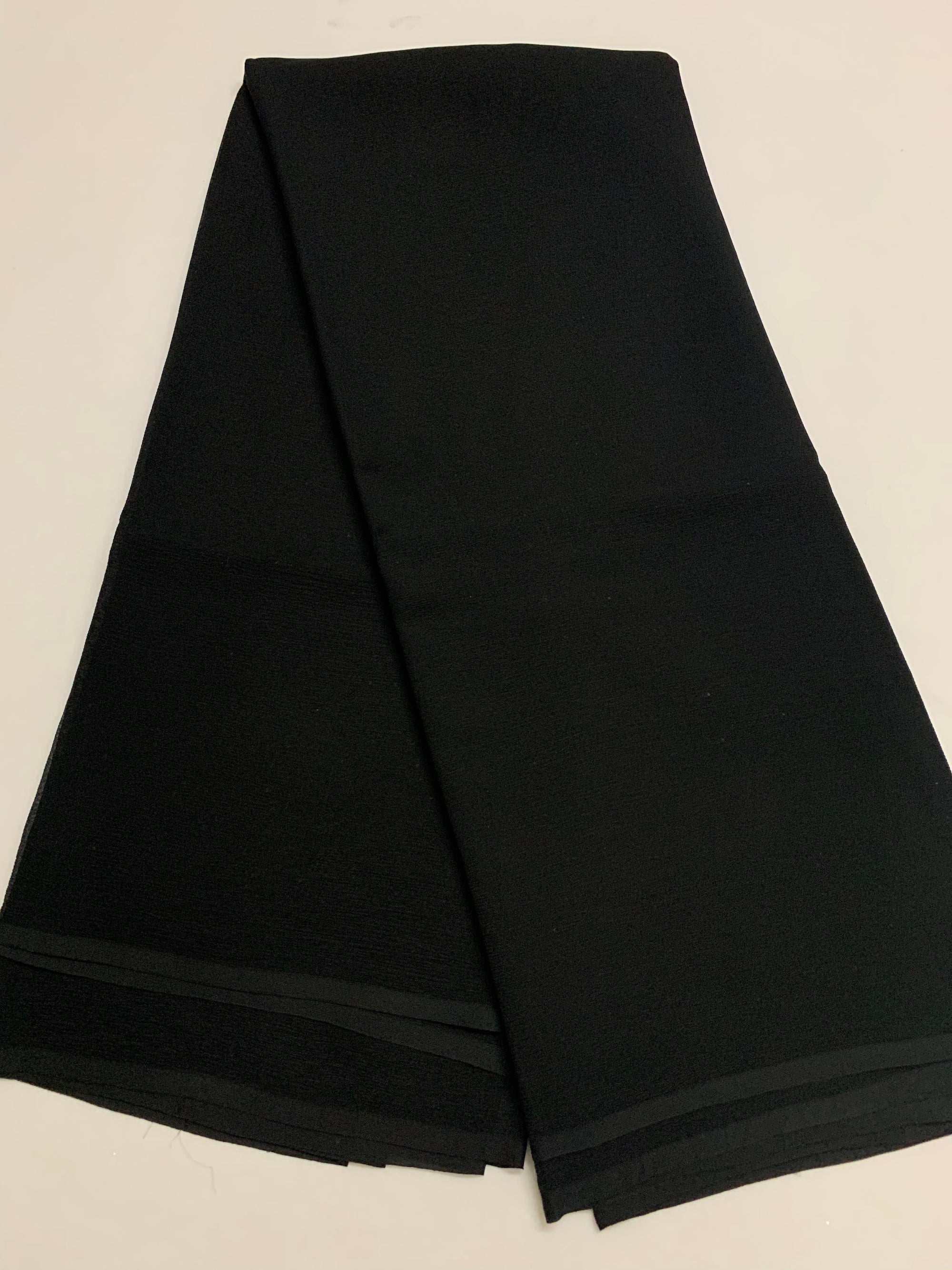 PLATINUM PURE SILK CHIFFON SAREE