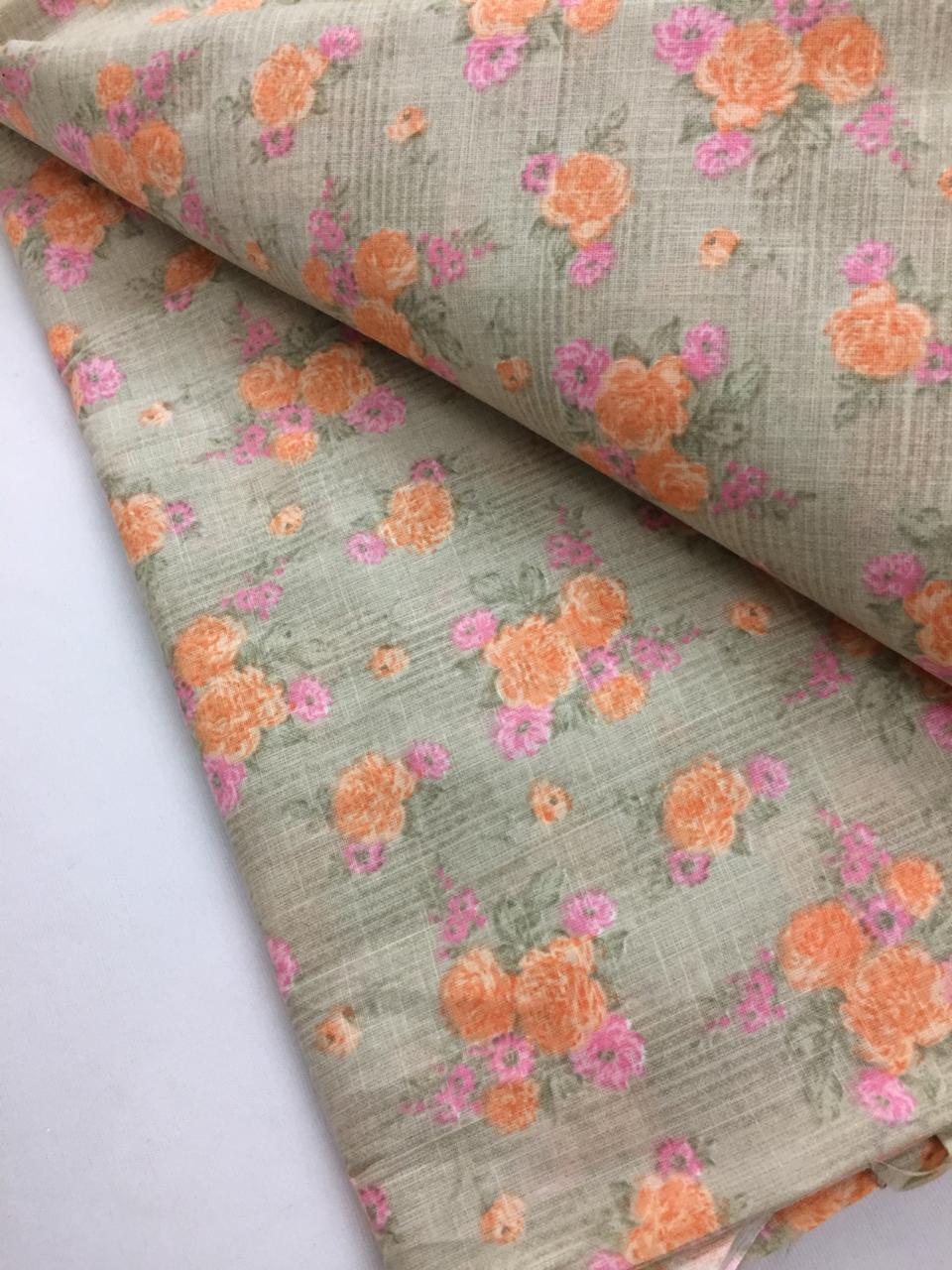 Printed cotton fabric