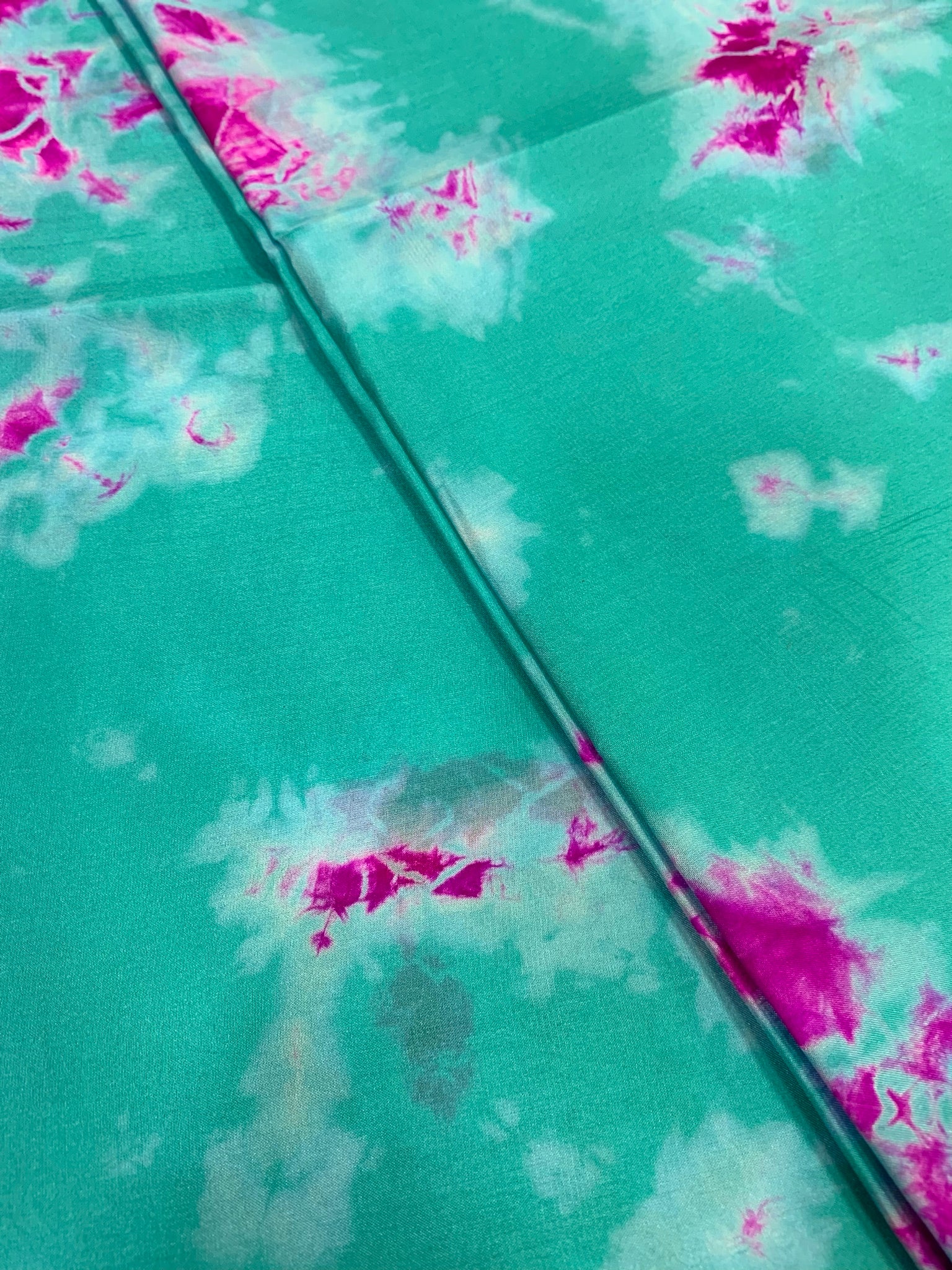 Shibori Pure silk kurta