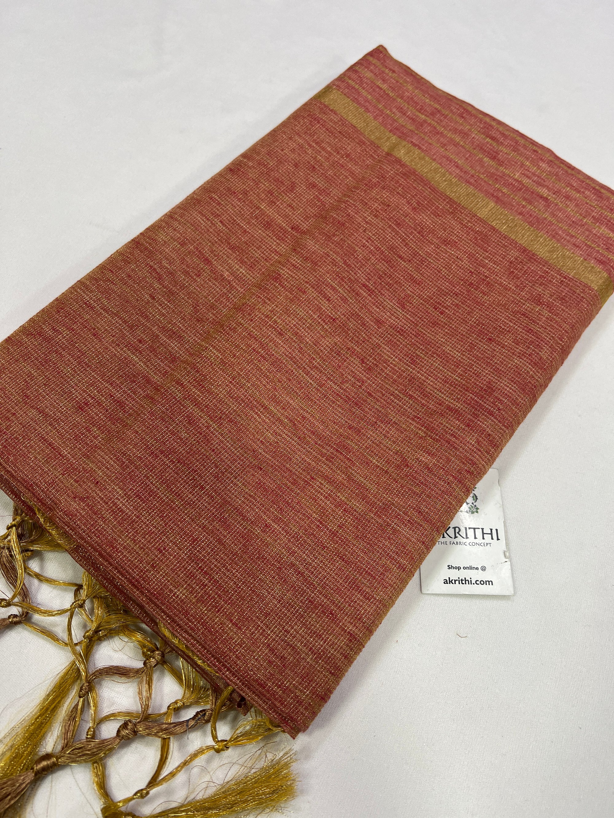Banarasi cotton tissue saree