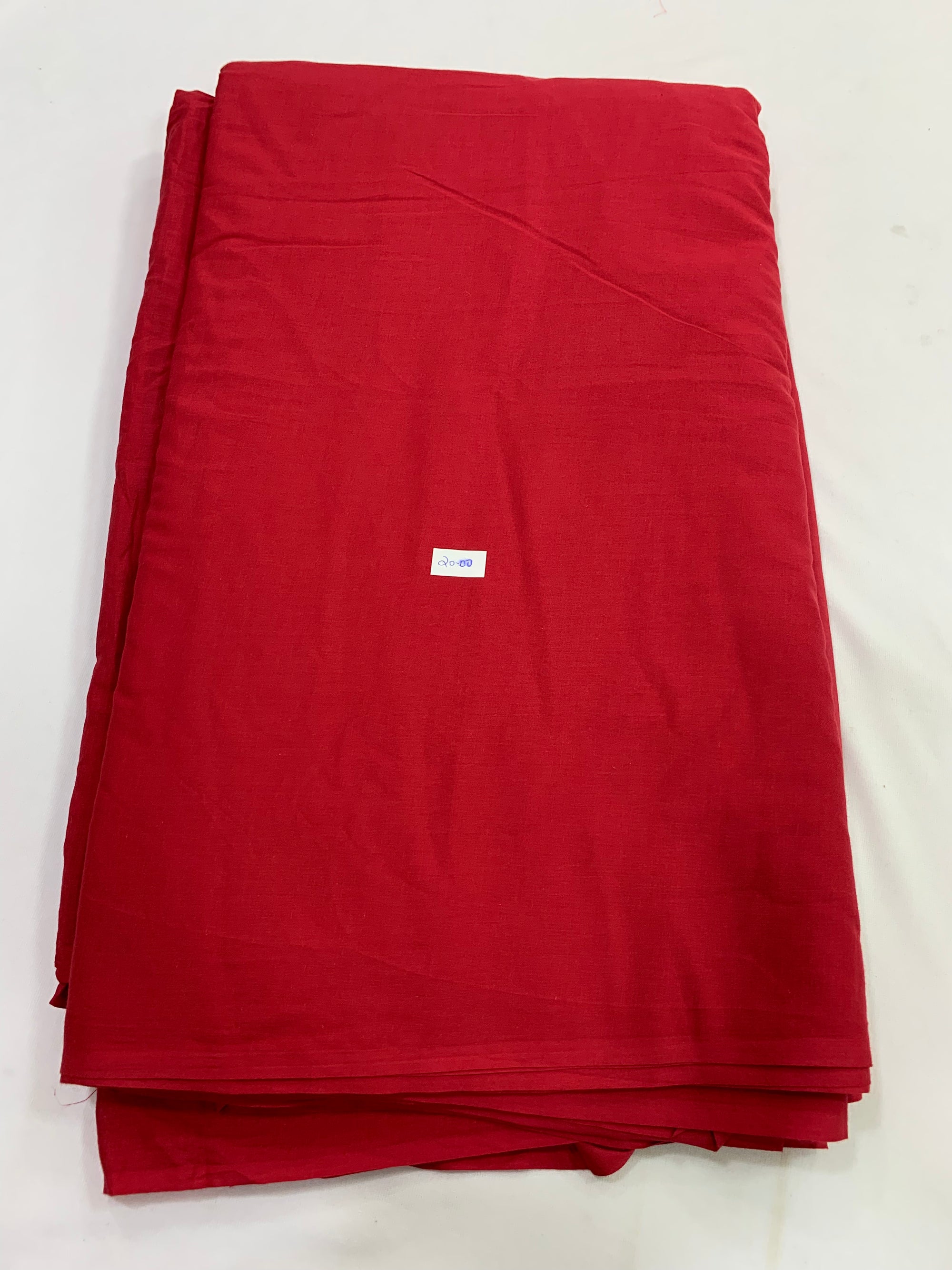 Plain pure mul cotton fabric