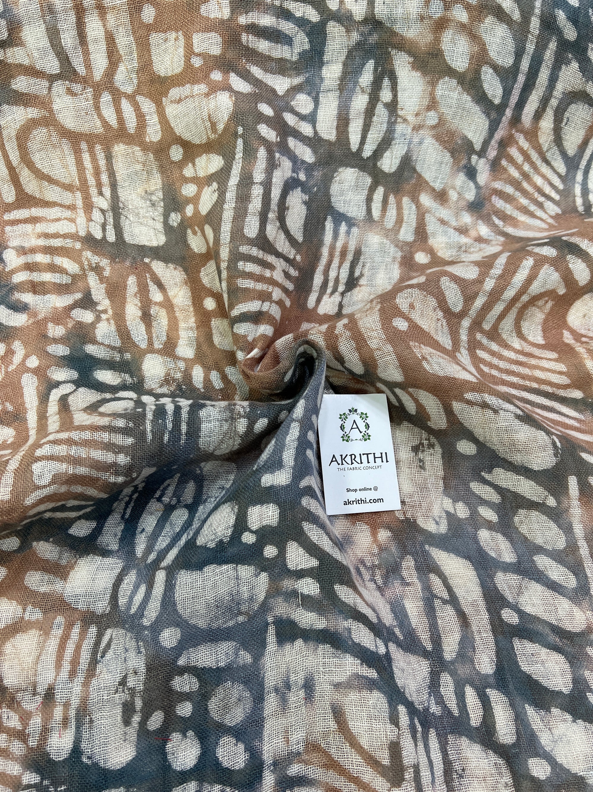 Batik Linen fabric