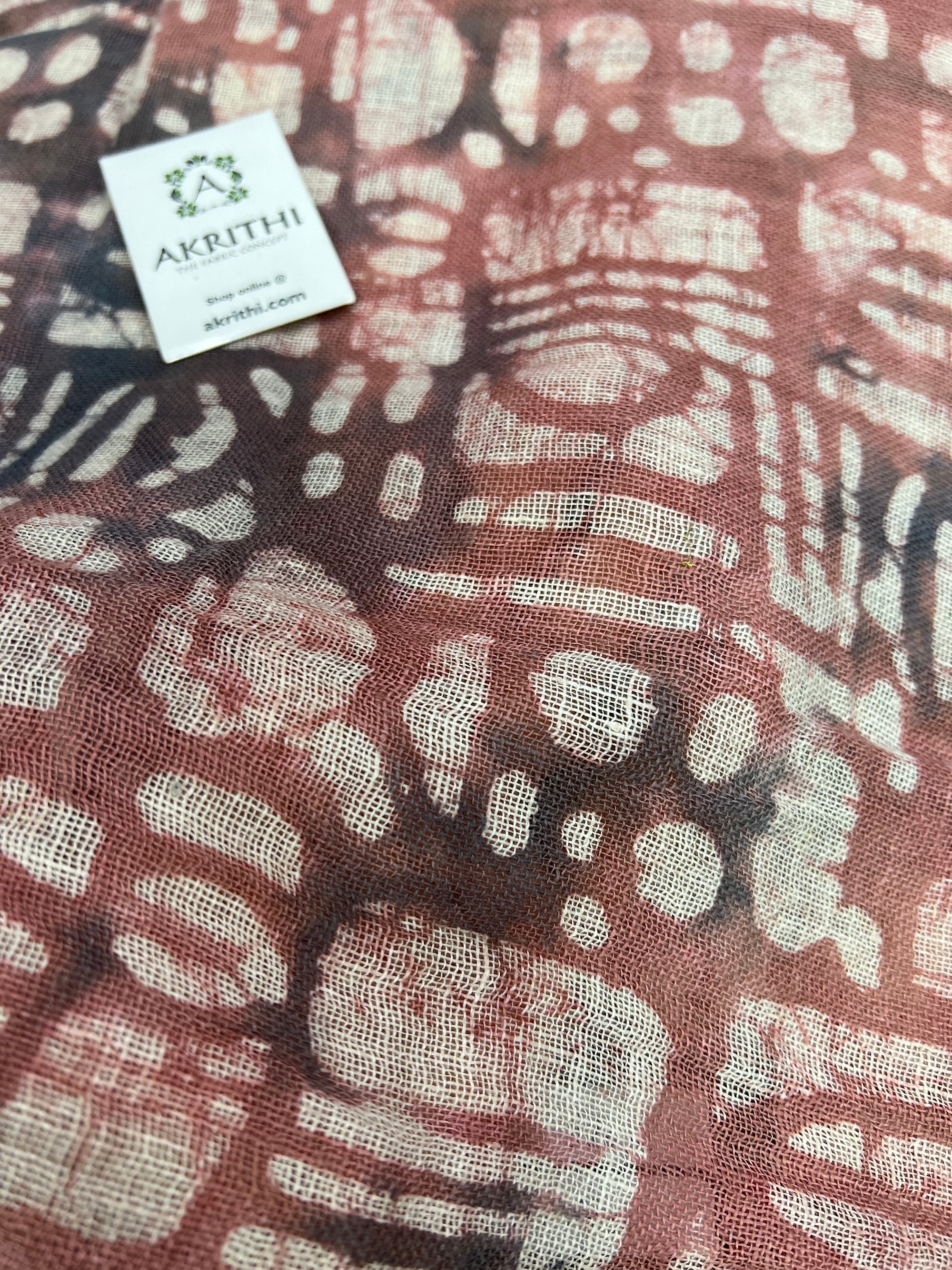 Batik Linen fabric