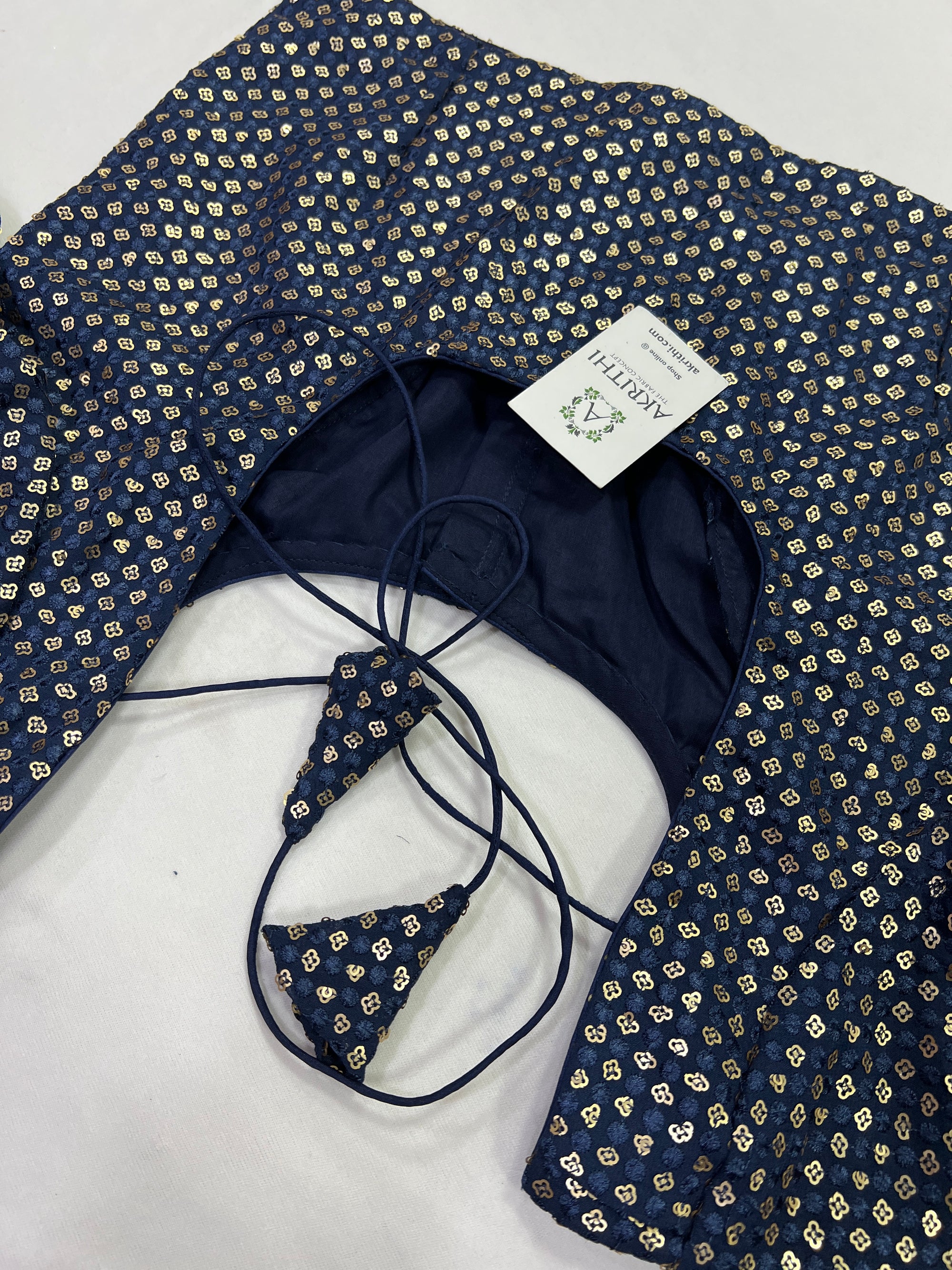 Embroidered Georgette blouse