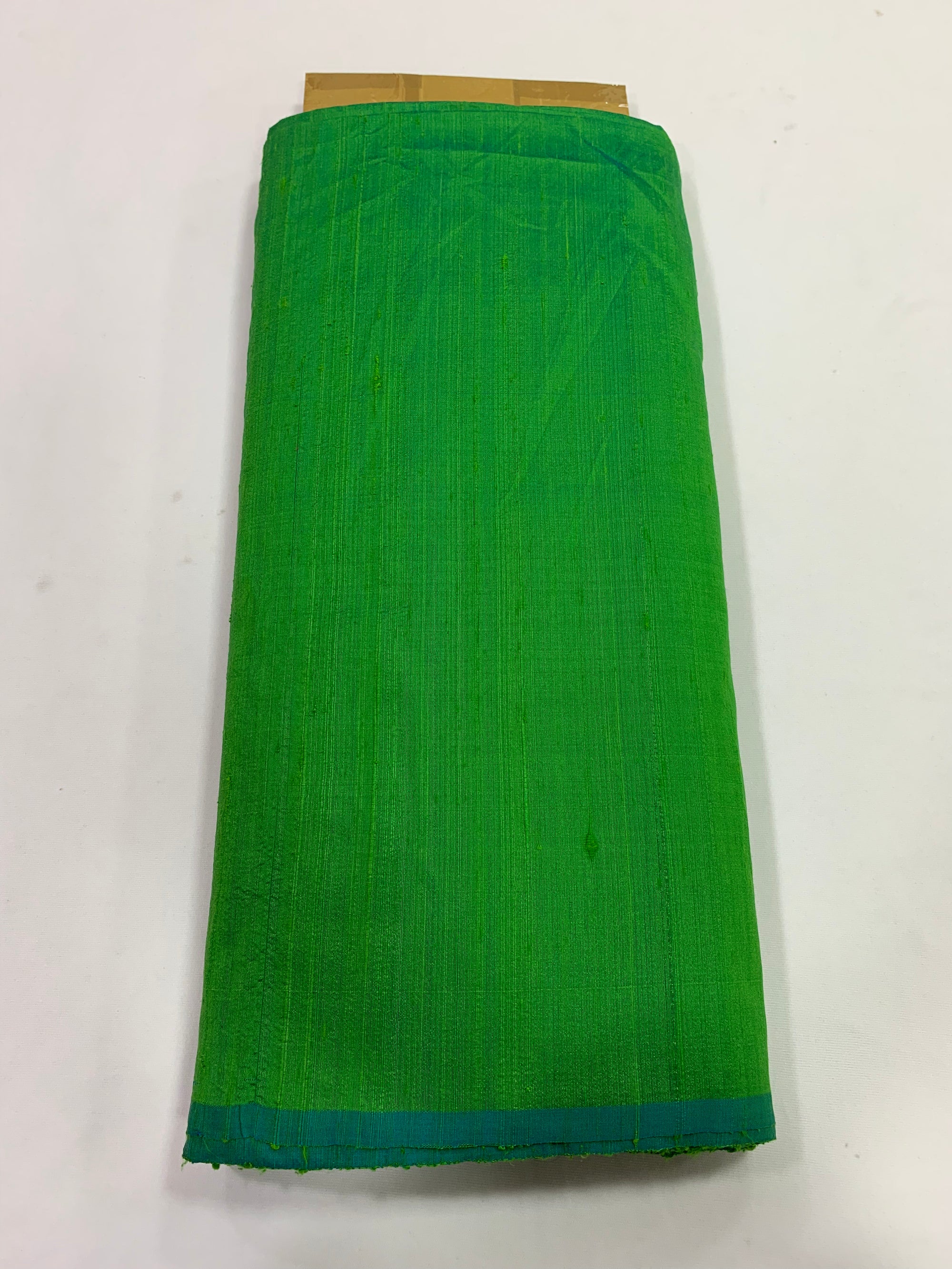 Pure raw silk dual tone