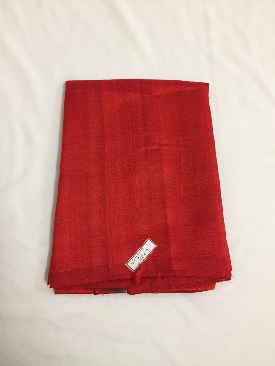 Pure raw silk 80 centimetres cut