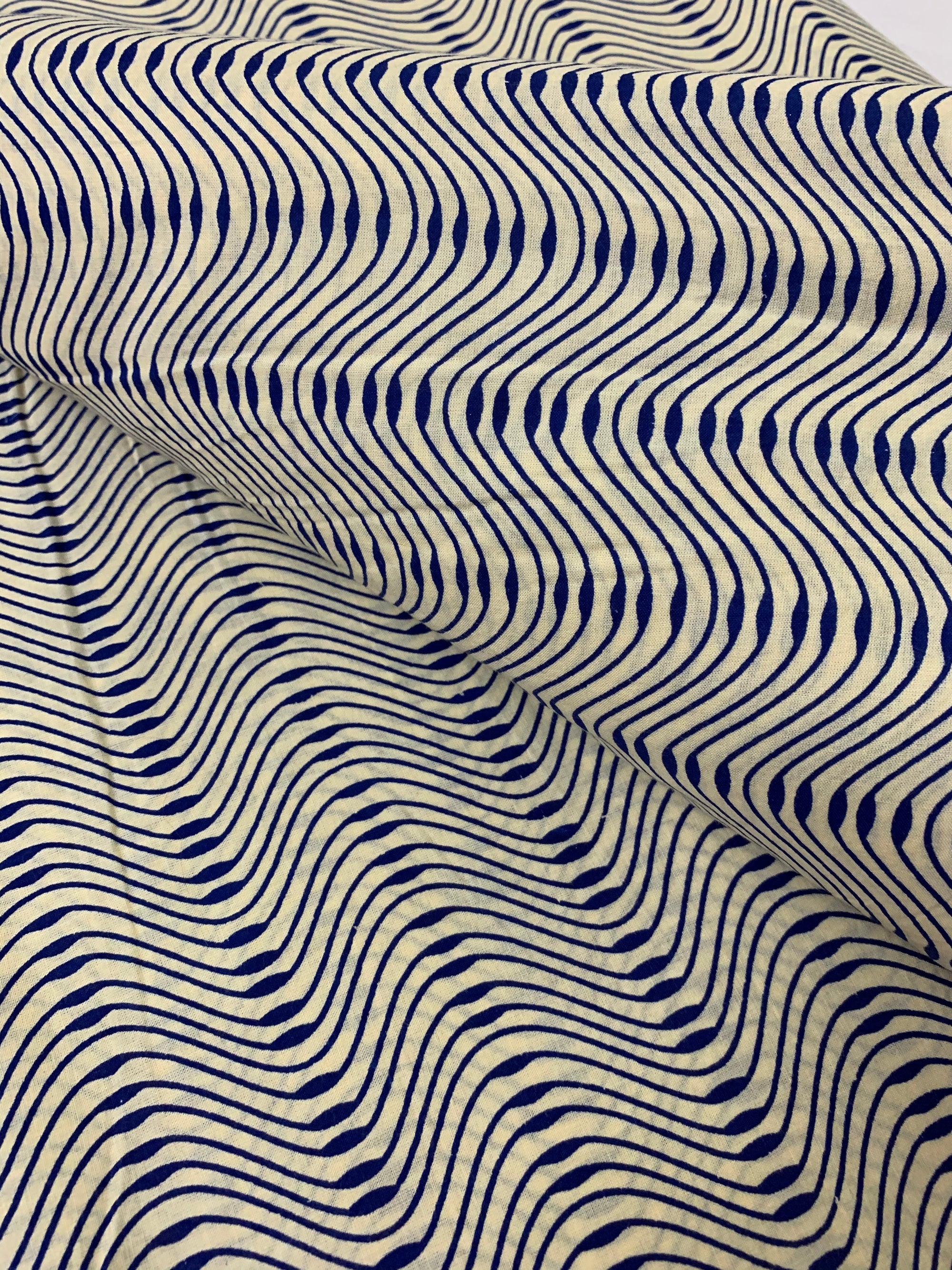 Printed pure cotton fabric
