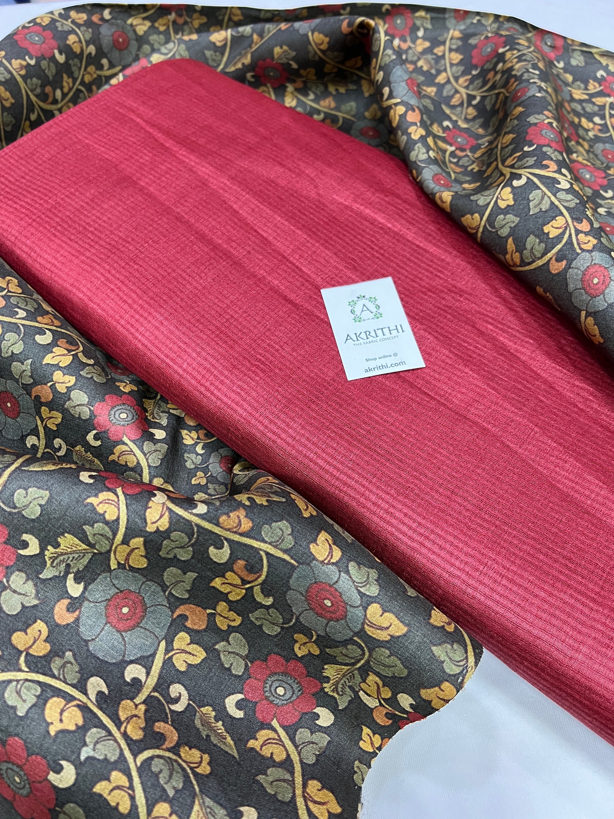 Pure Tusaar silk salwar suit