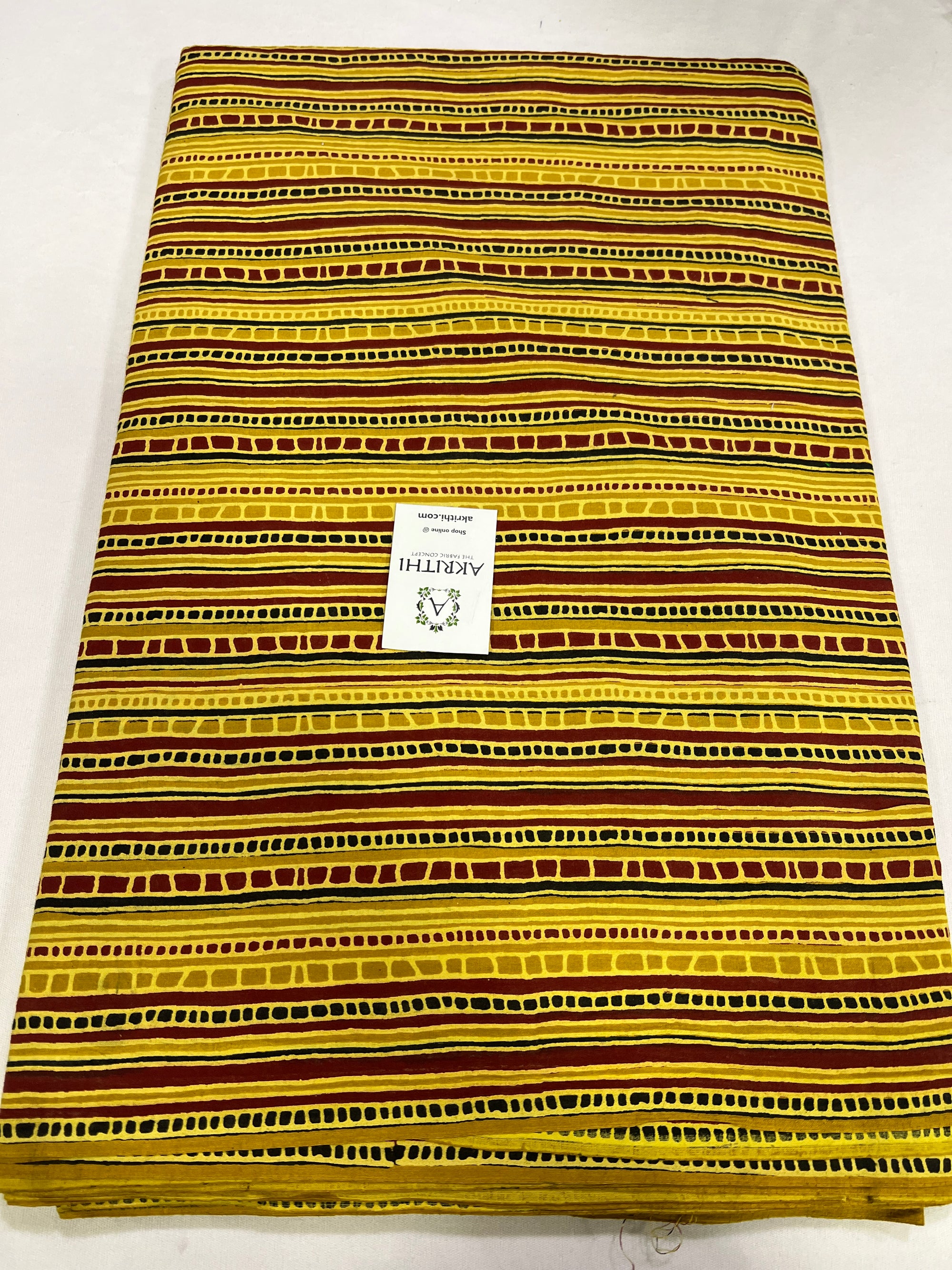 Printed pure cotton fabric