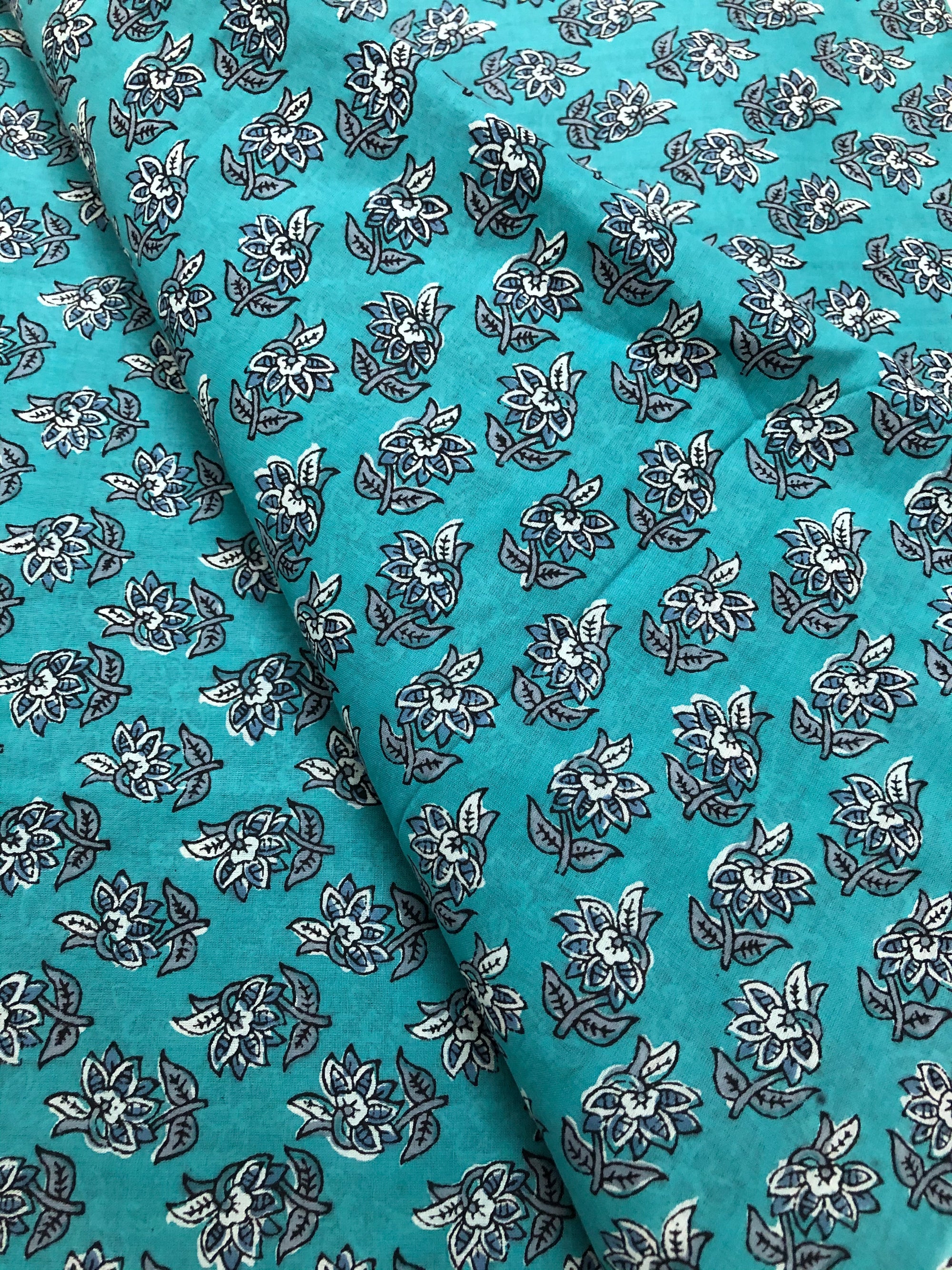 Printed cotton fabric