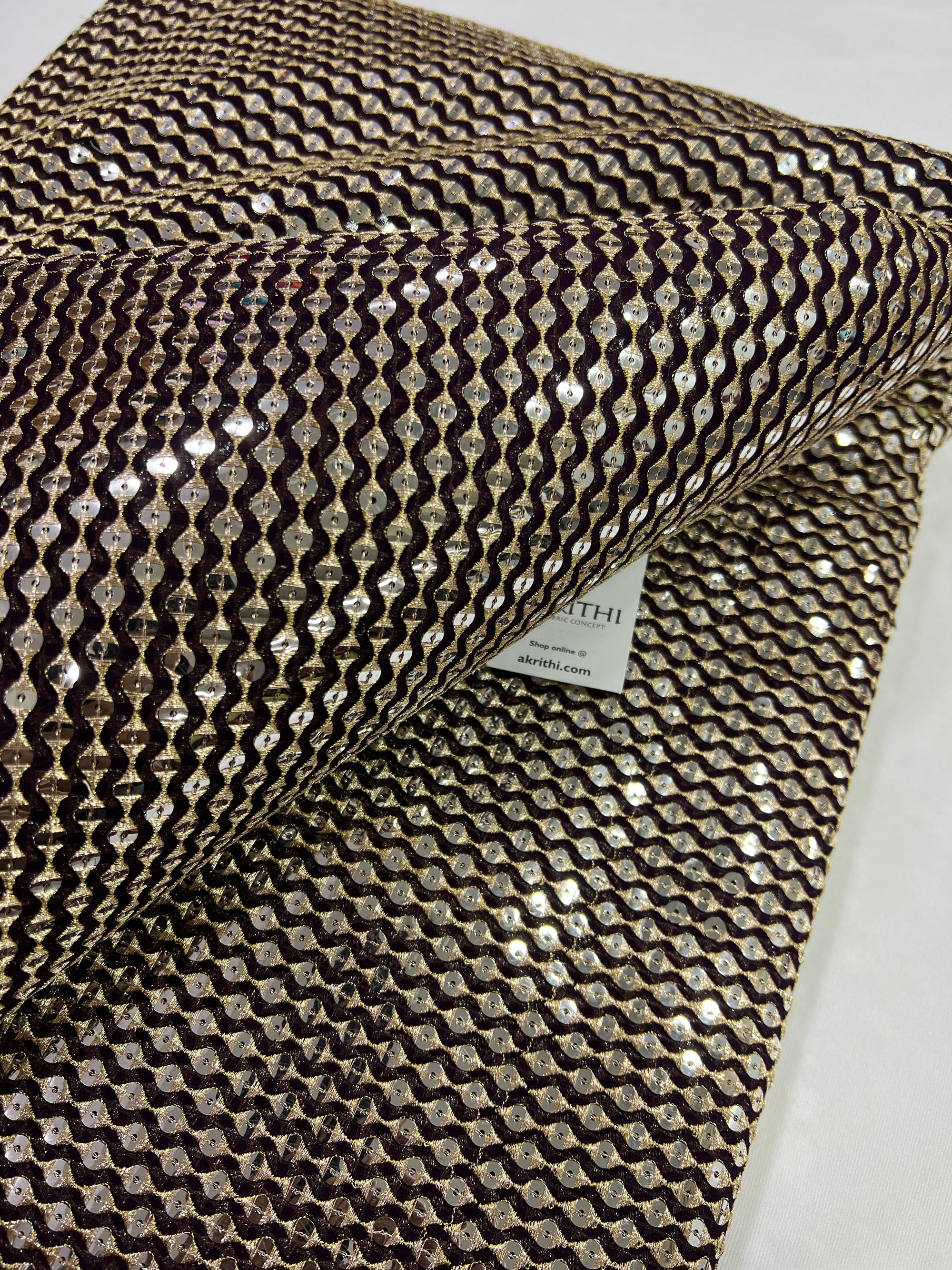 Embroidery on Georgette fabric