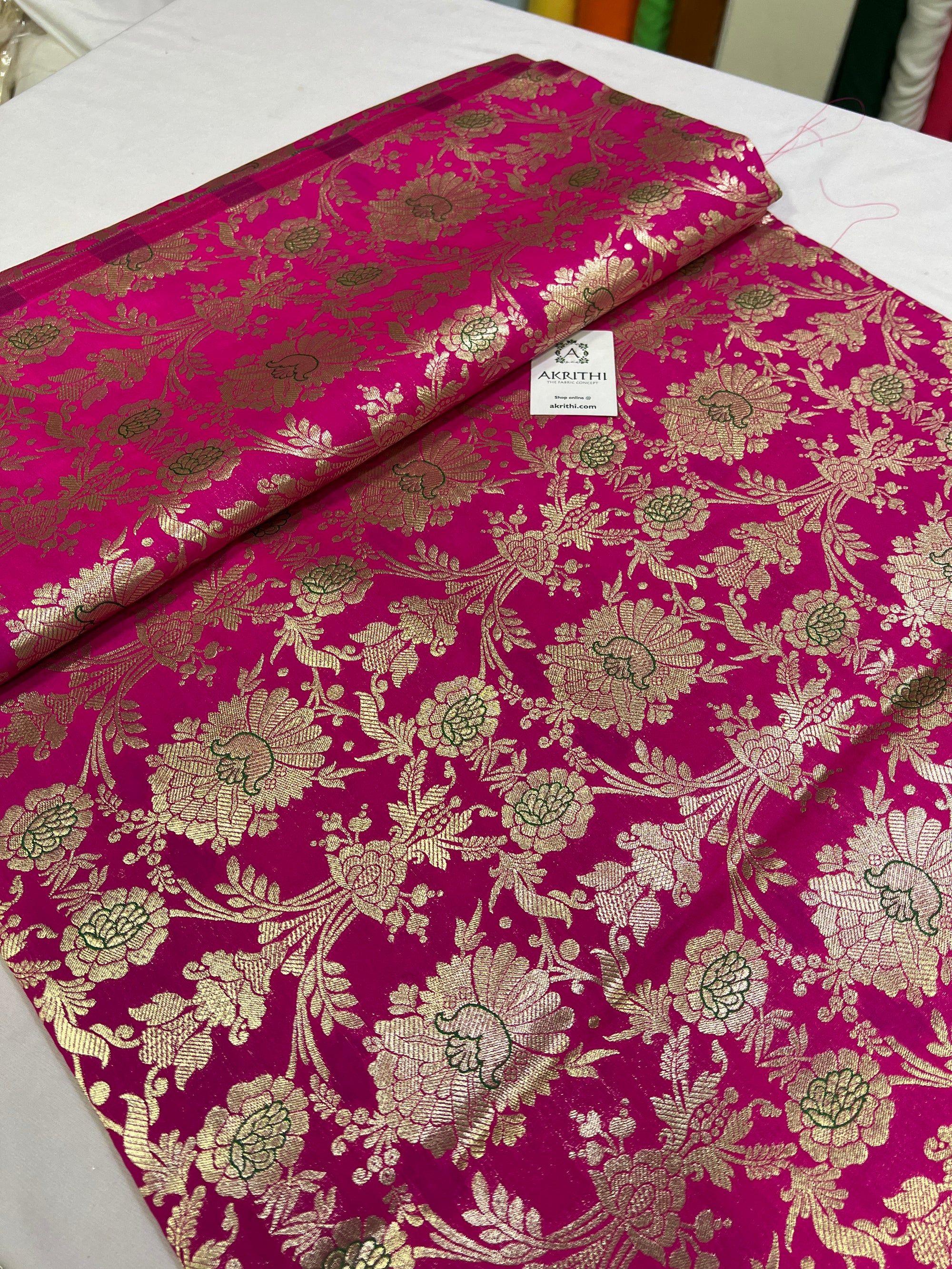 Banarasi brocade fabric