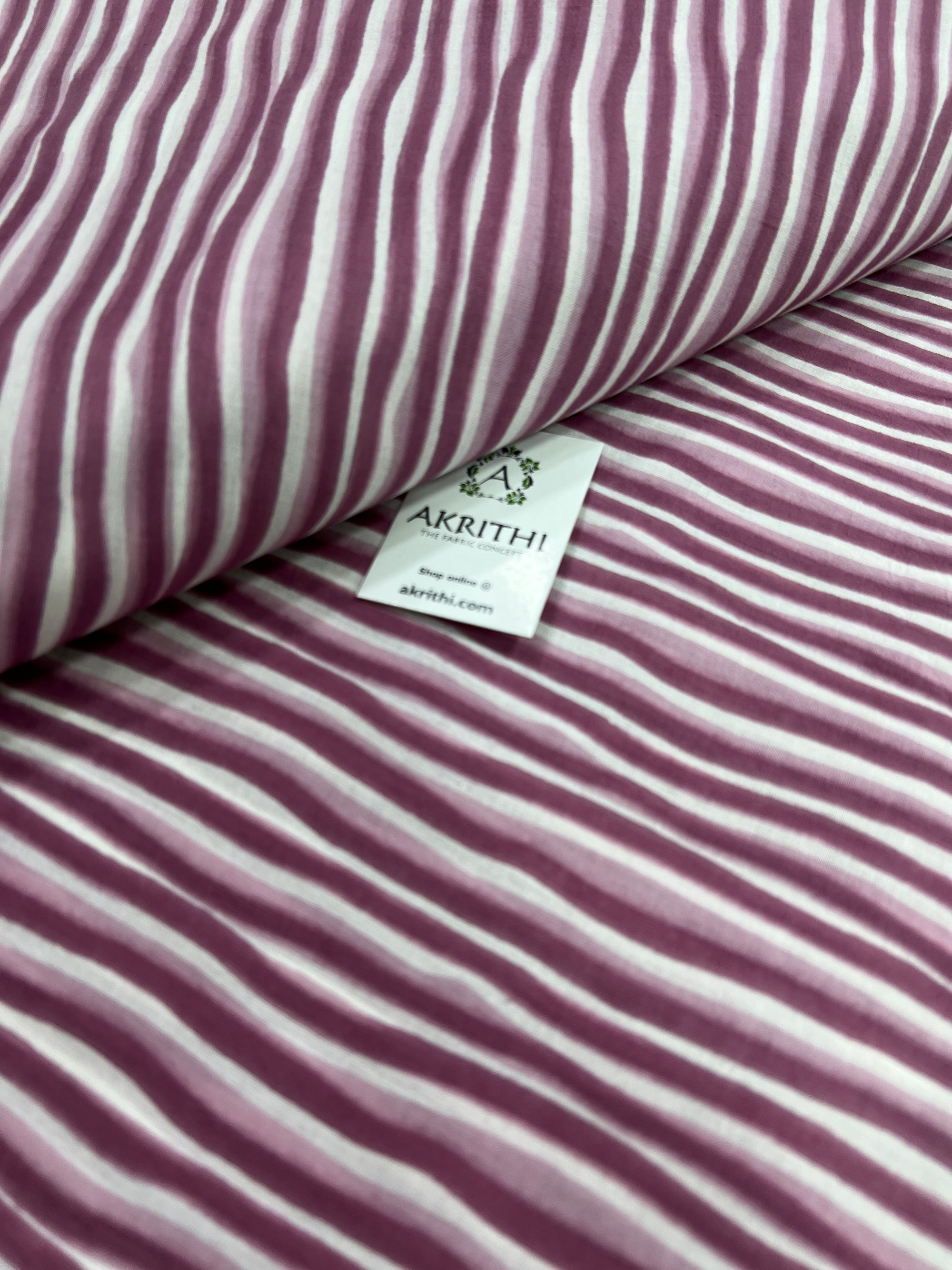 Printed pure cotton fabric