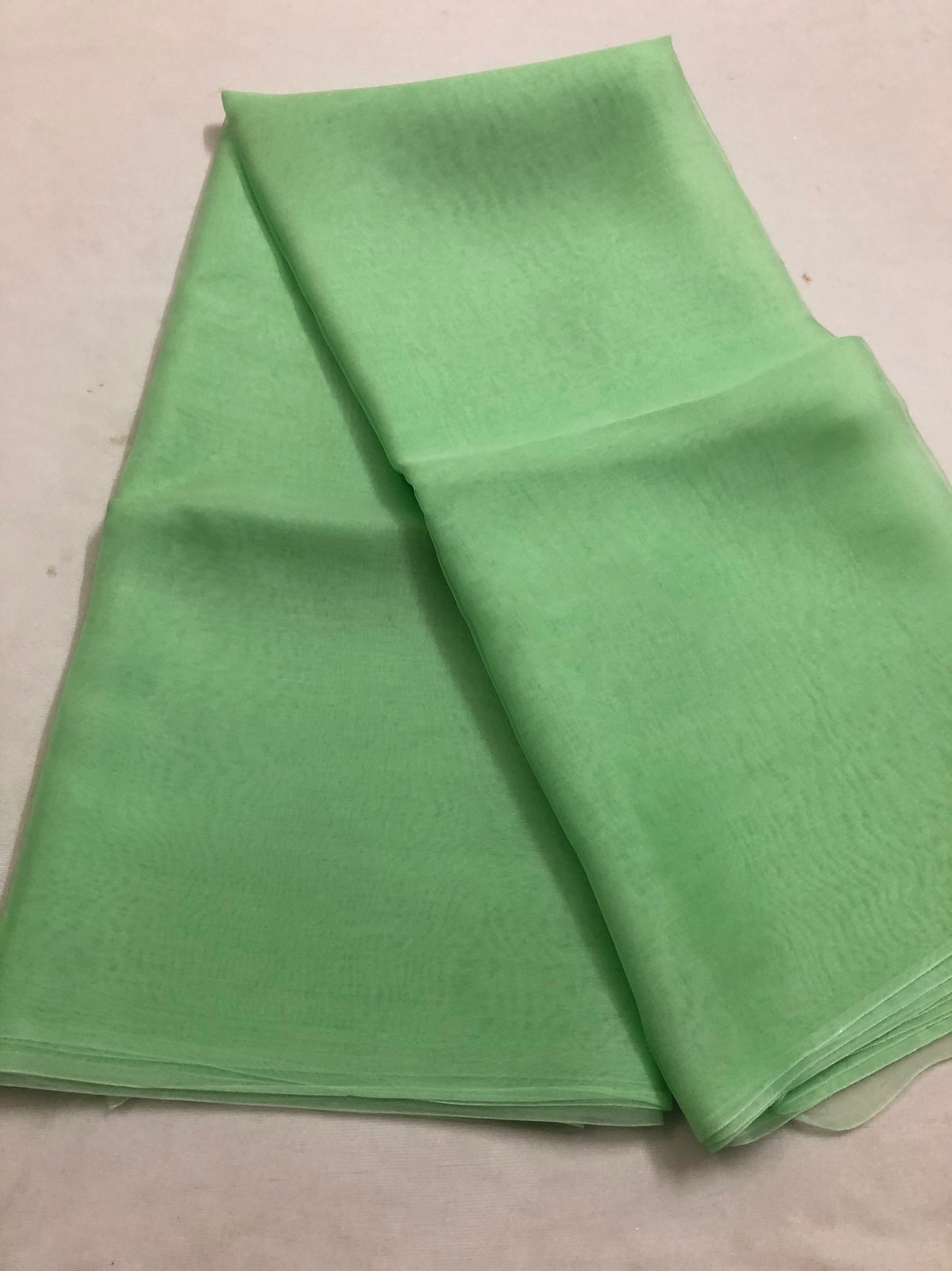 PURE SILK ORGANZA FABRIC