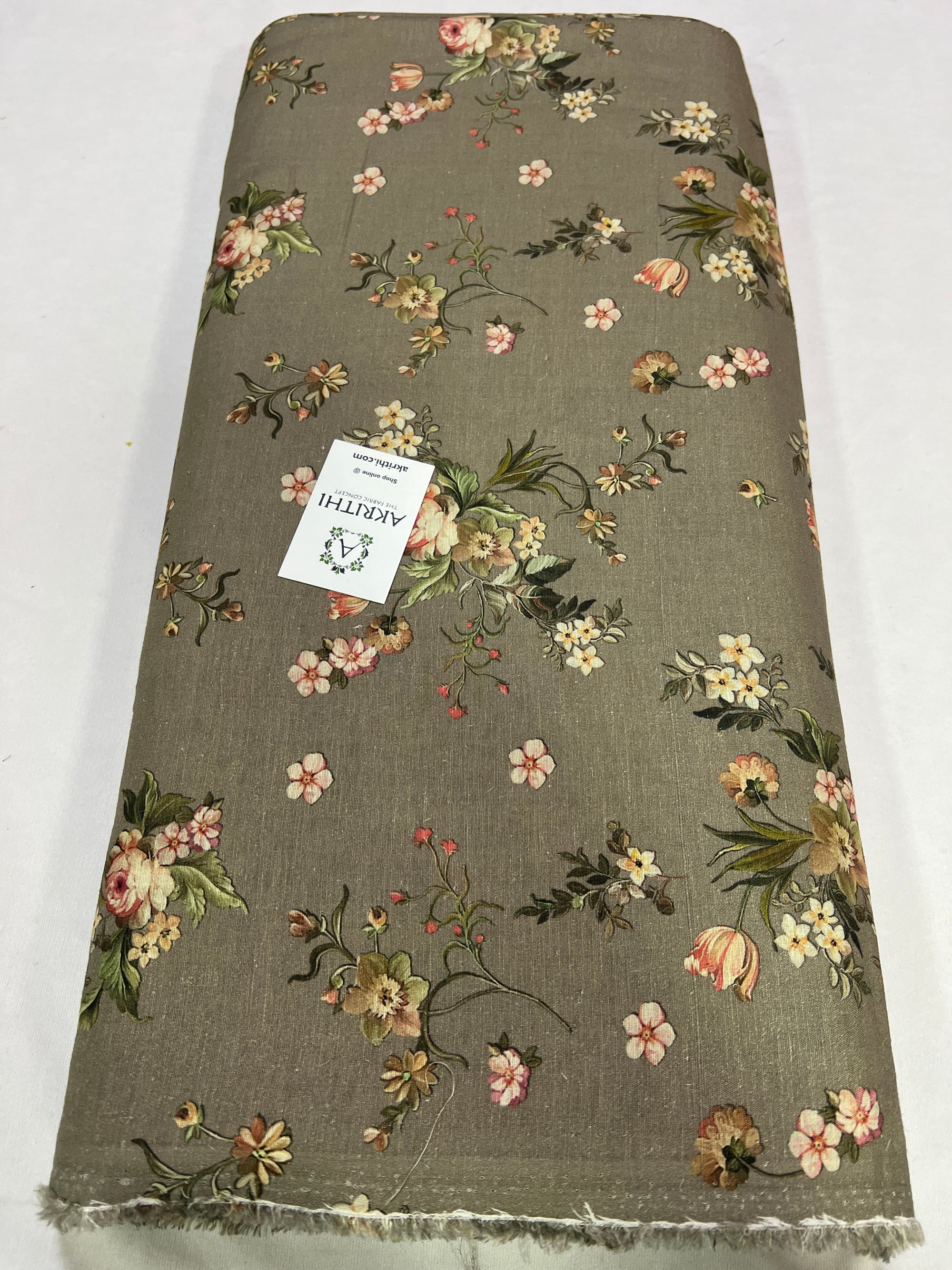 Digital Printed pure linen fabric