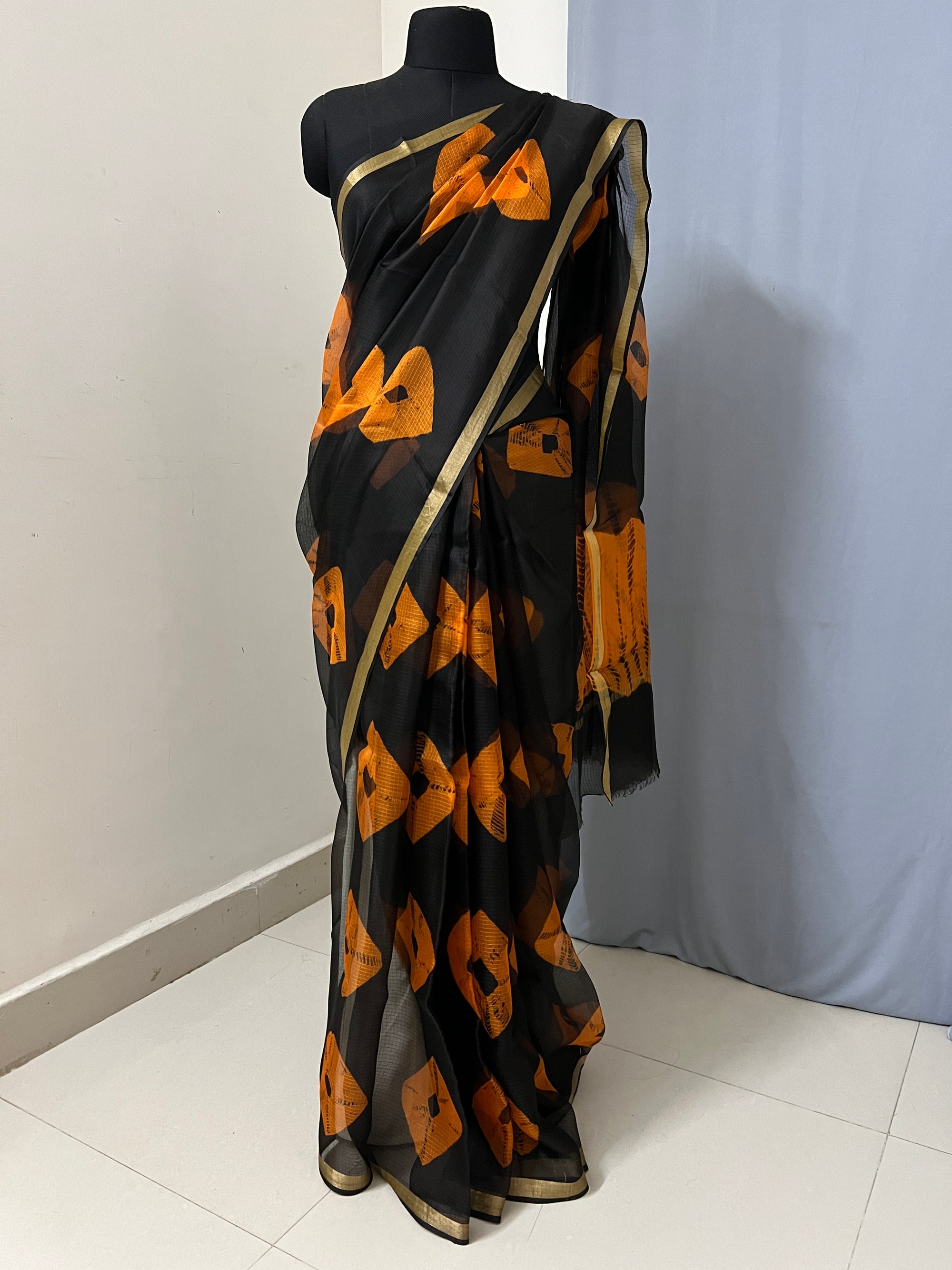 Bandhani pure kota silk saree