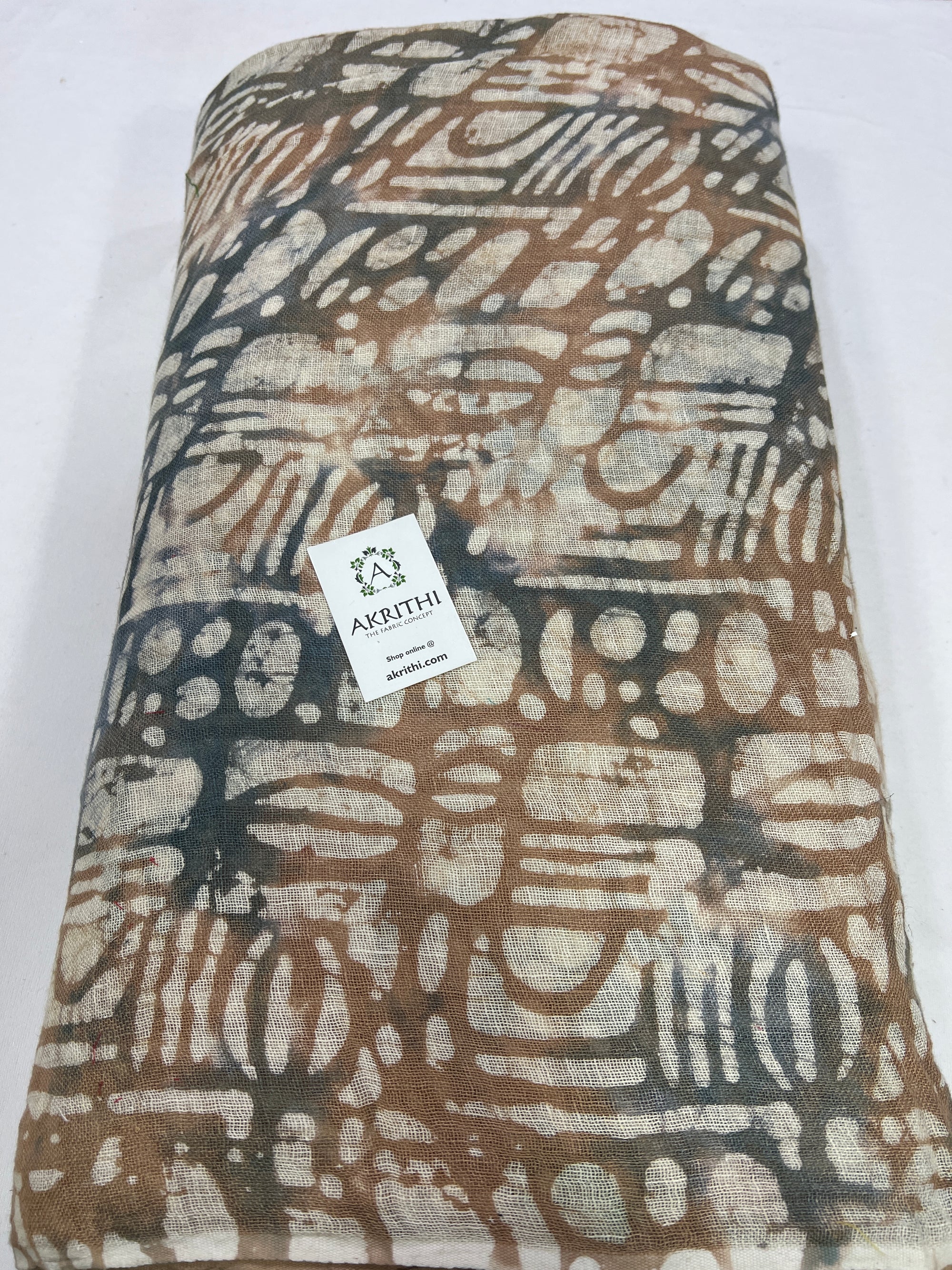 Batik Linen fabric