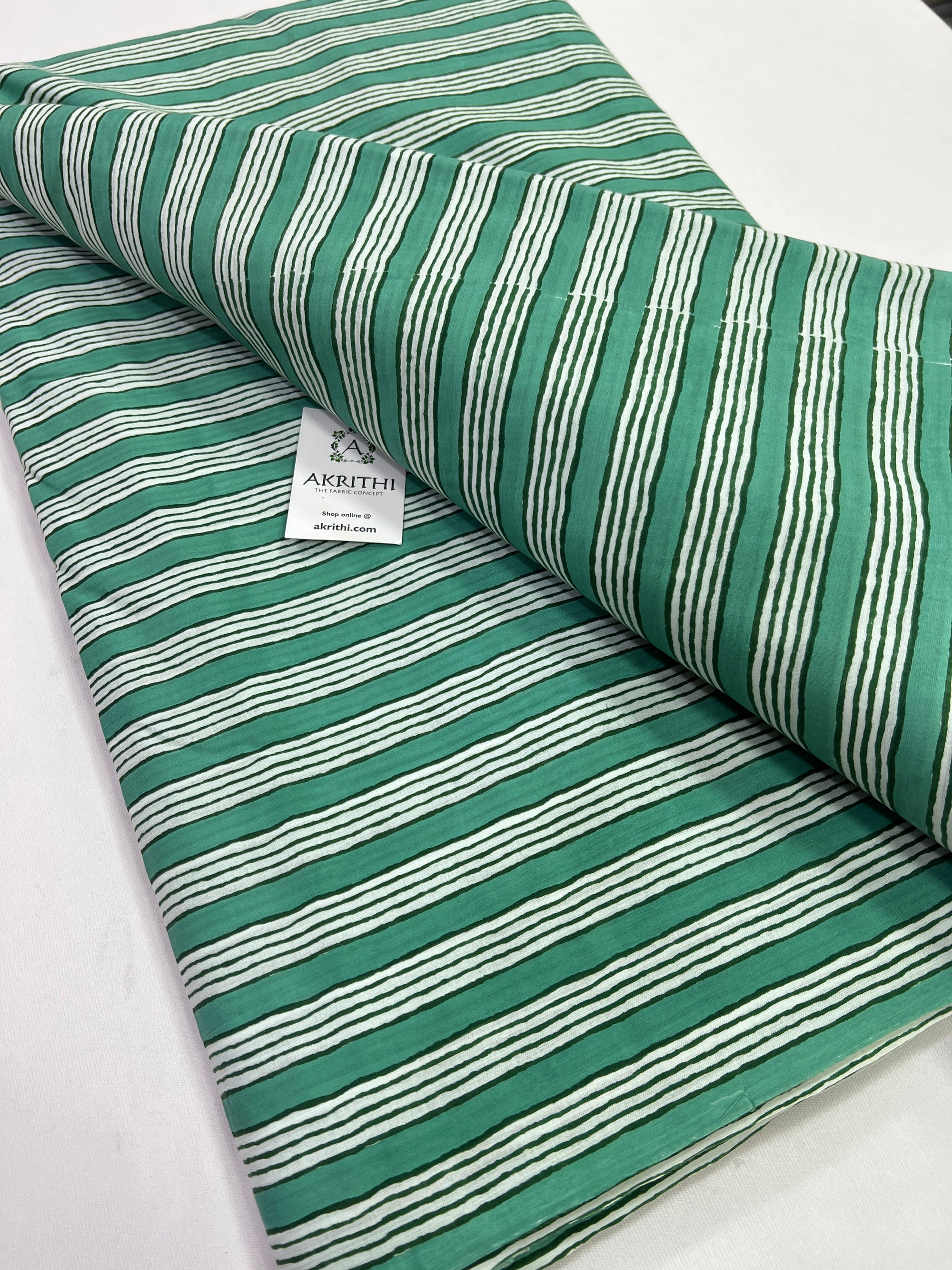 Printed pure cotton fabric