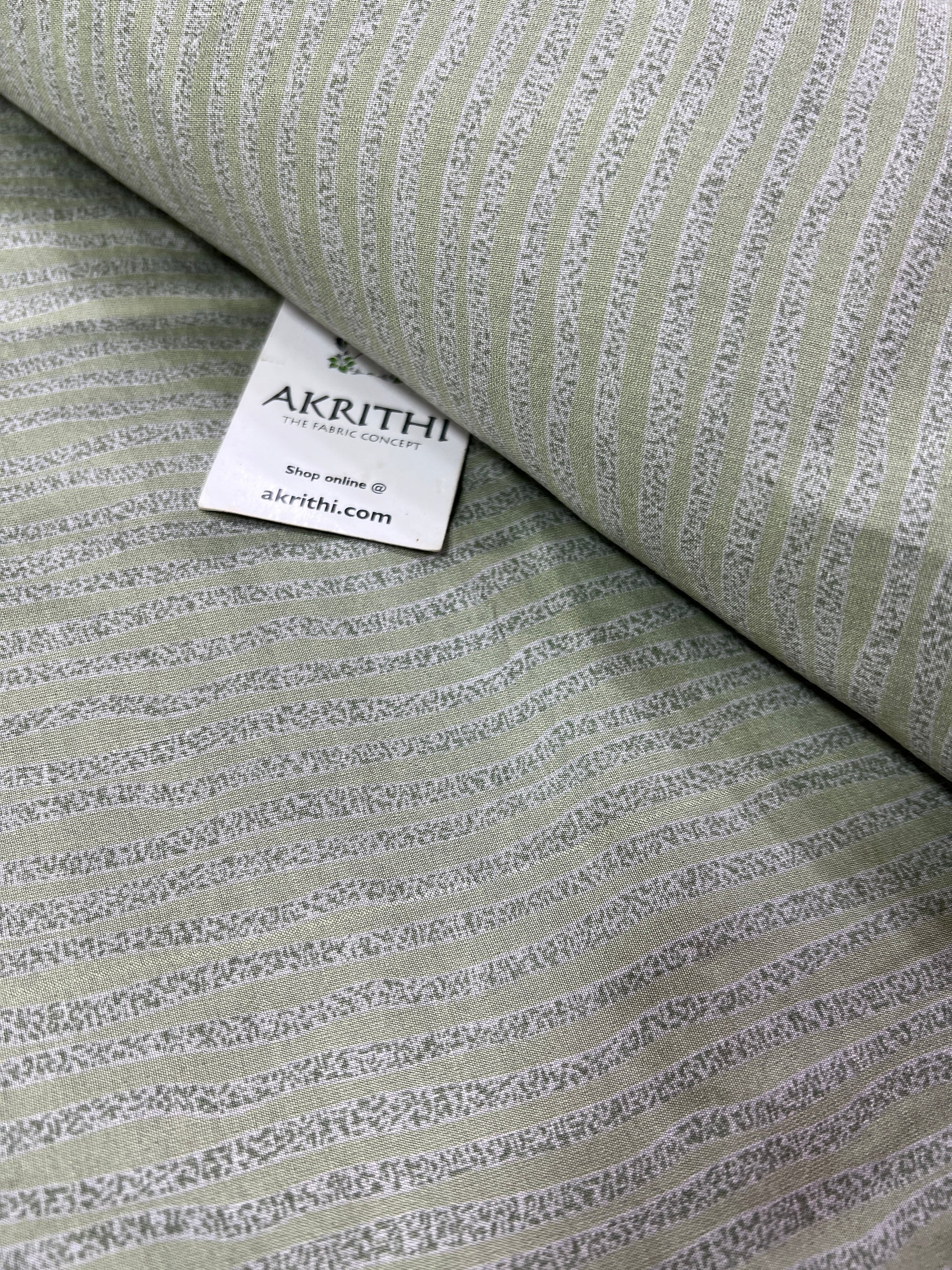 Digital printed silk fabric