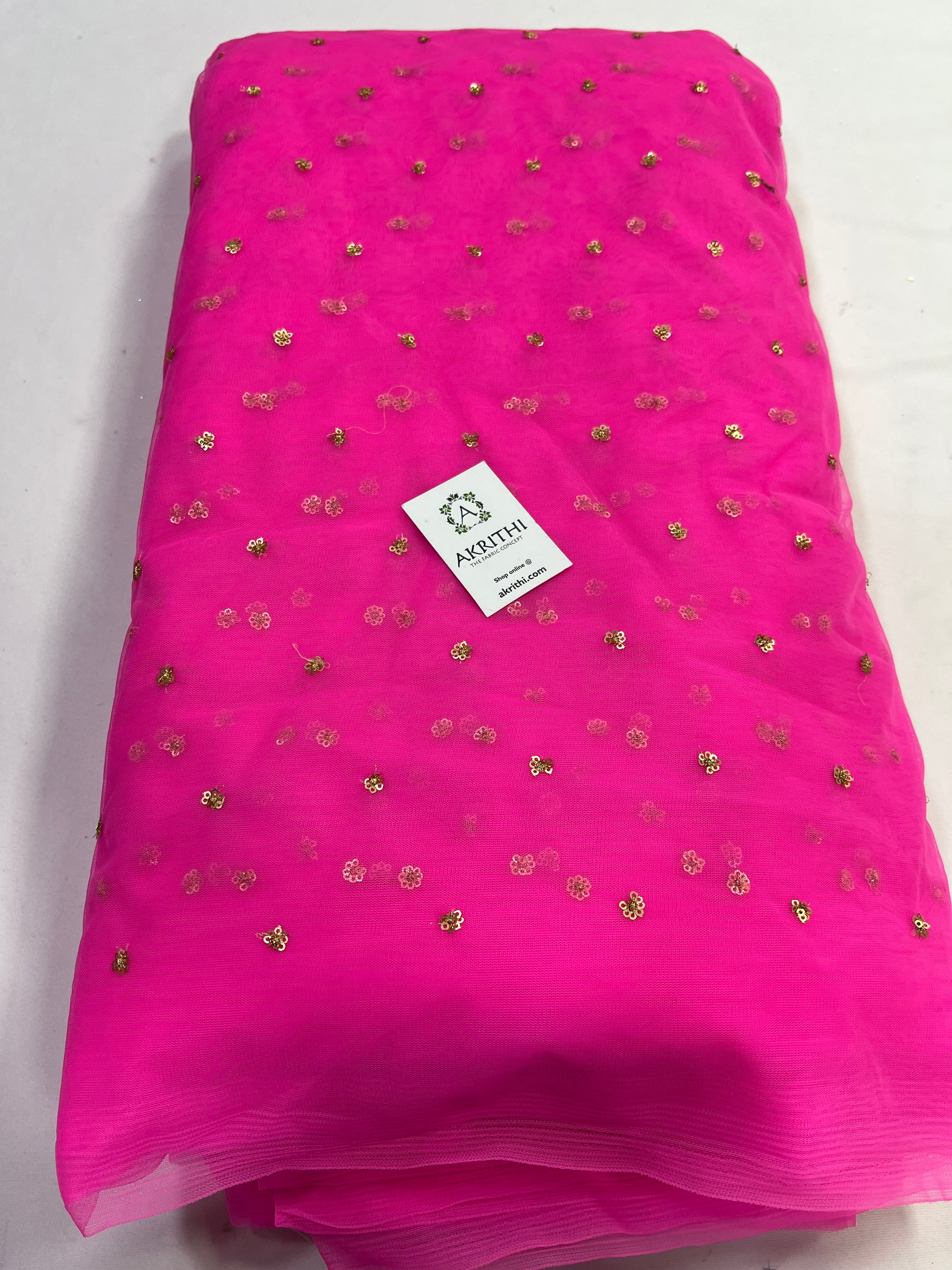 Butti net fabric