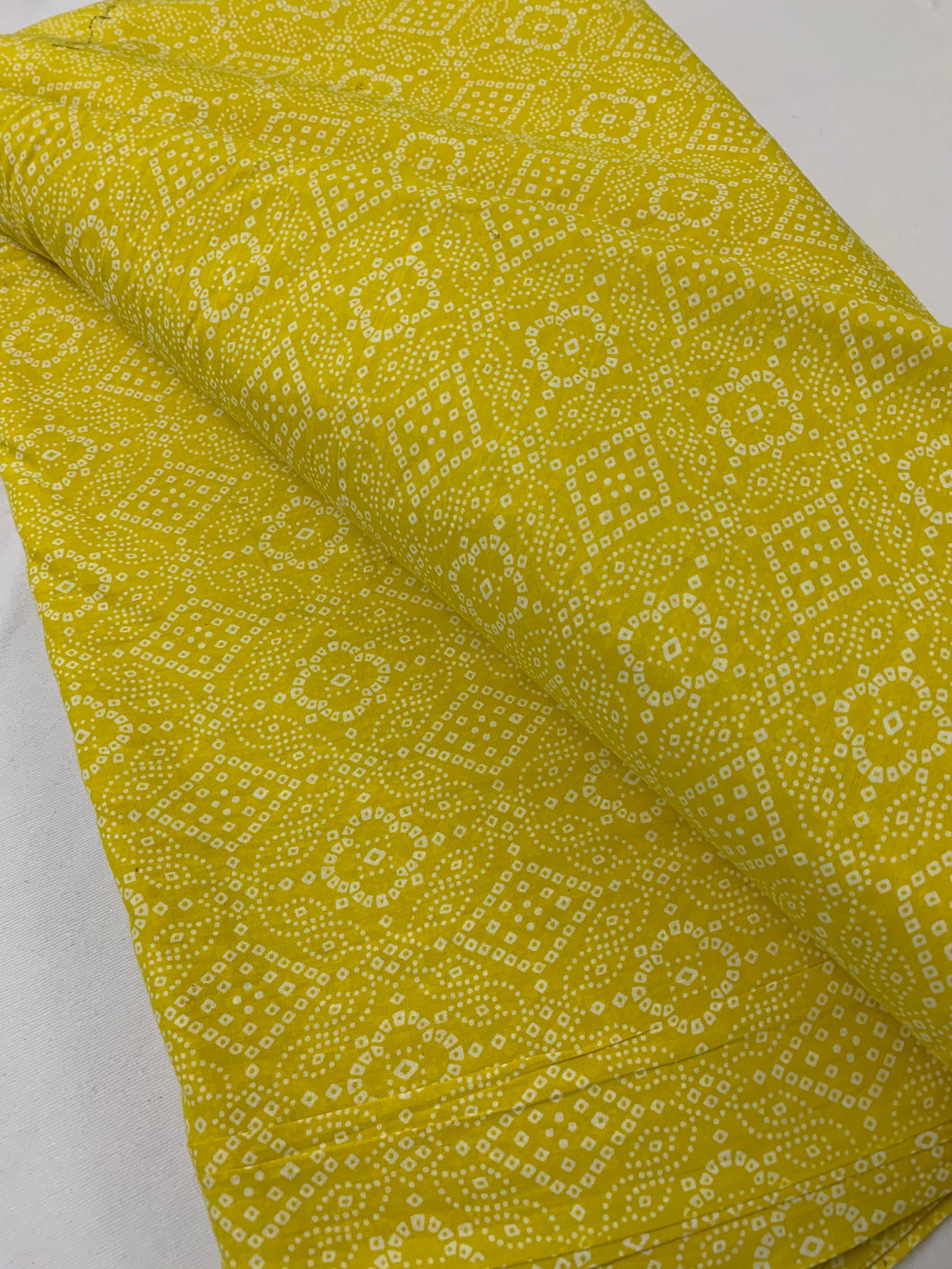 Printed pure cotton fabric