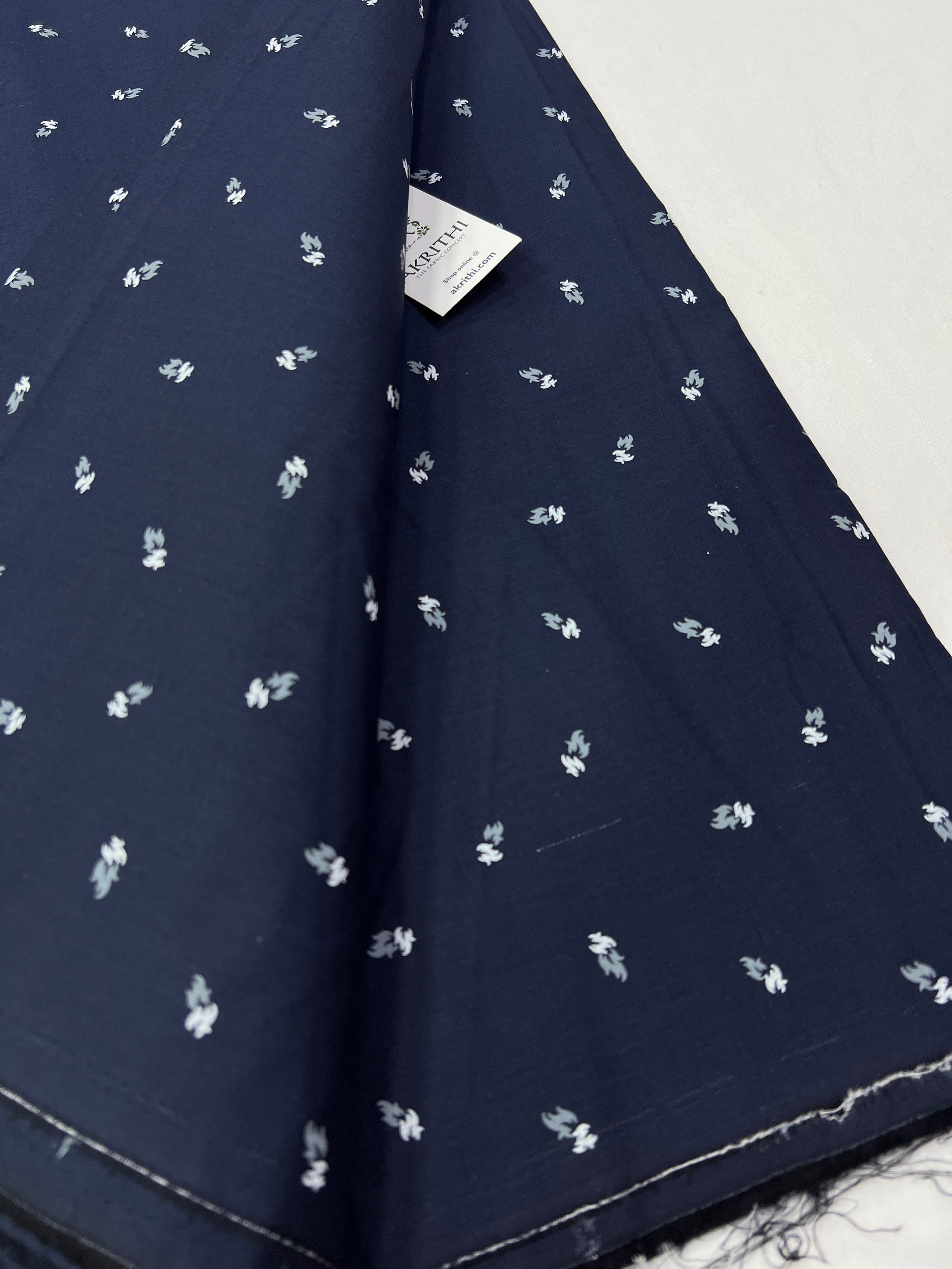 Printed pure cotton fabric