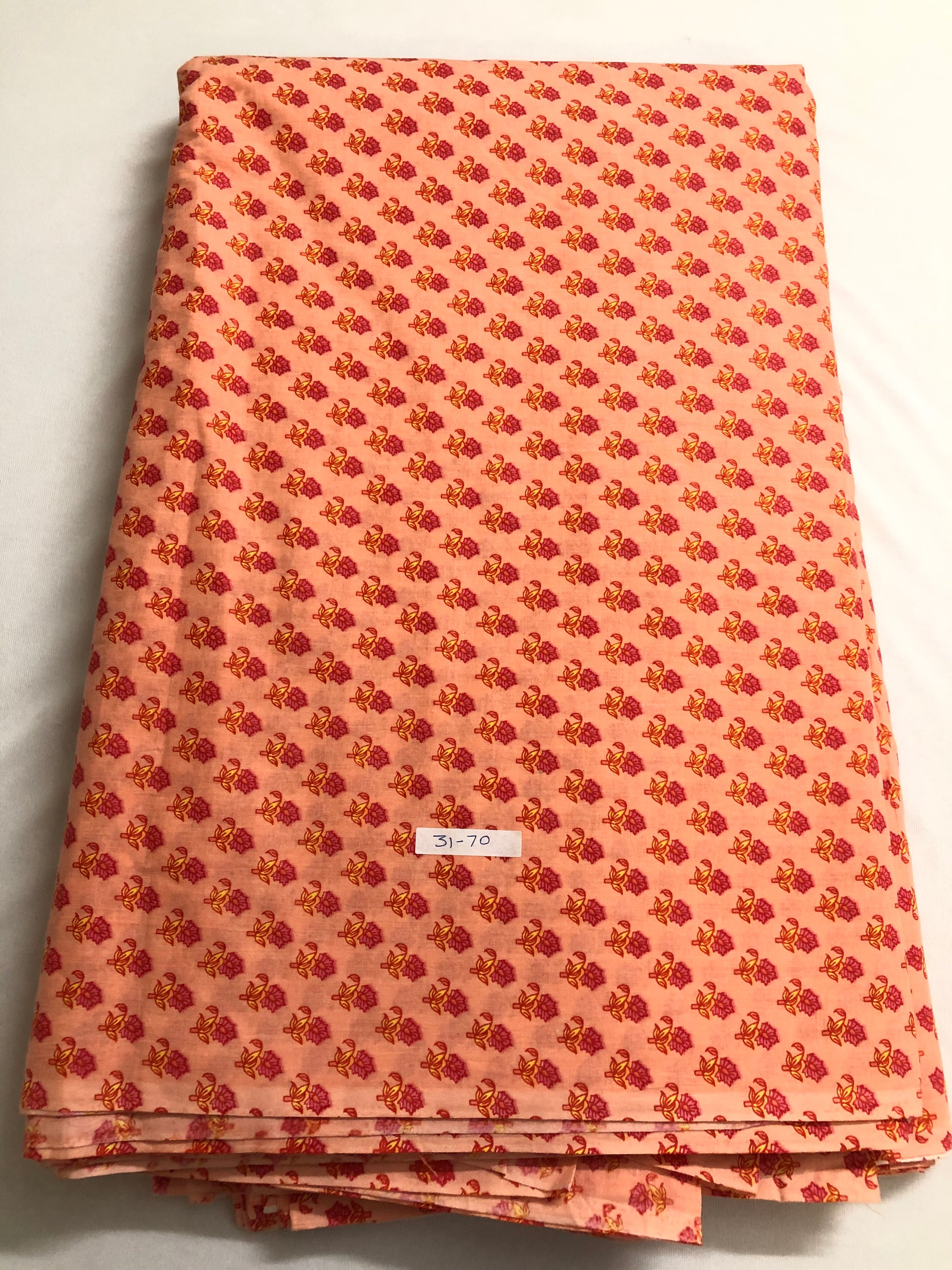 Printed cotton fabric