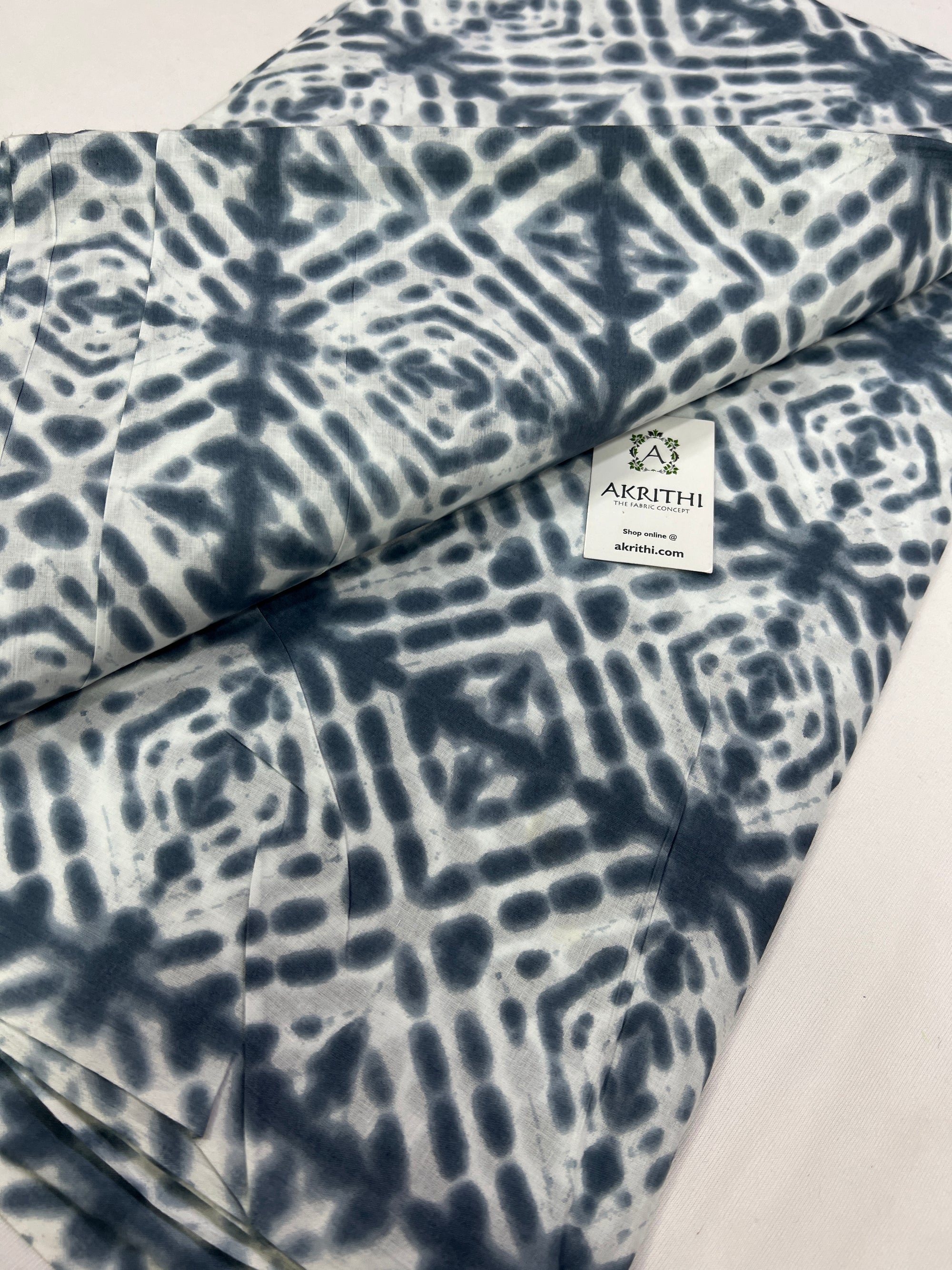 Printed pure cotton fabric