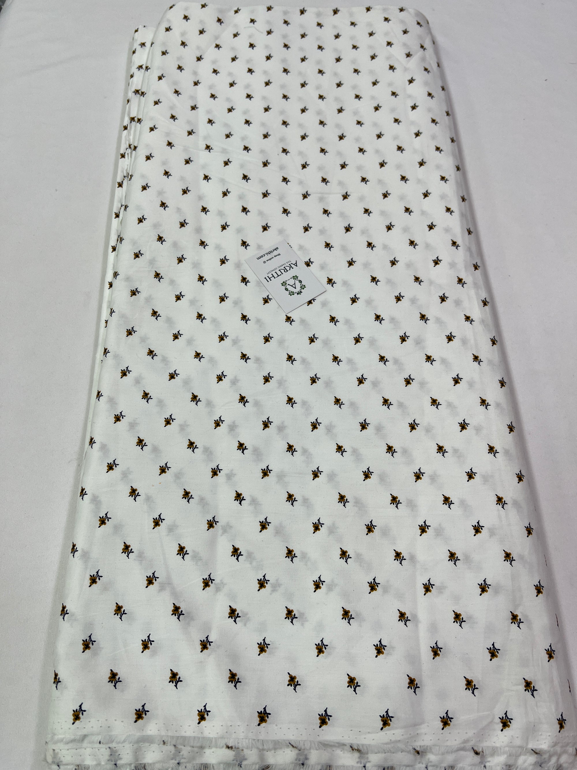Printed pure cotton fabric