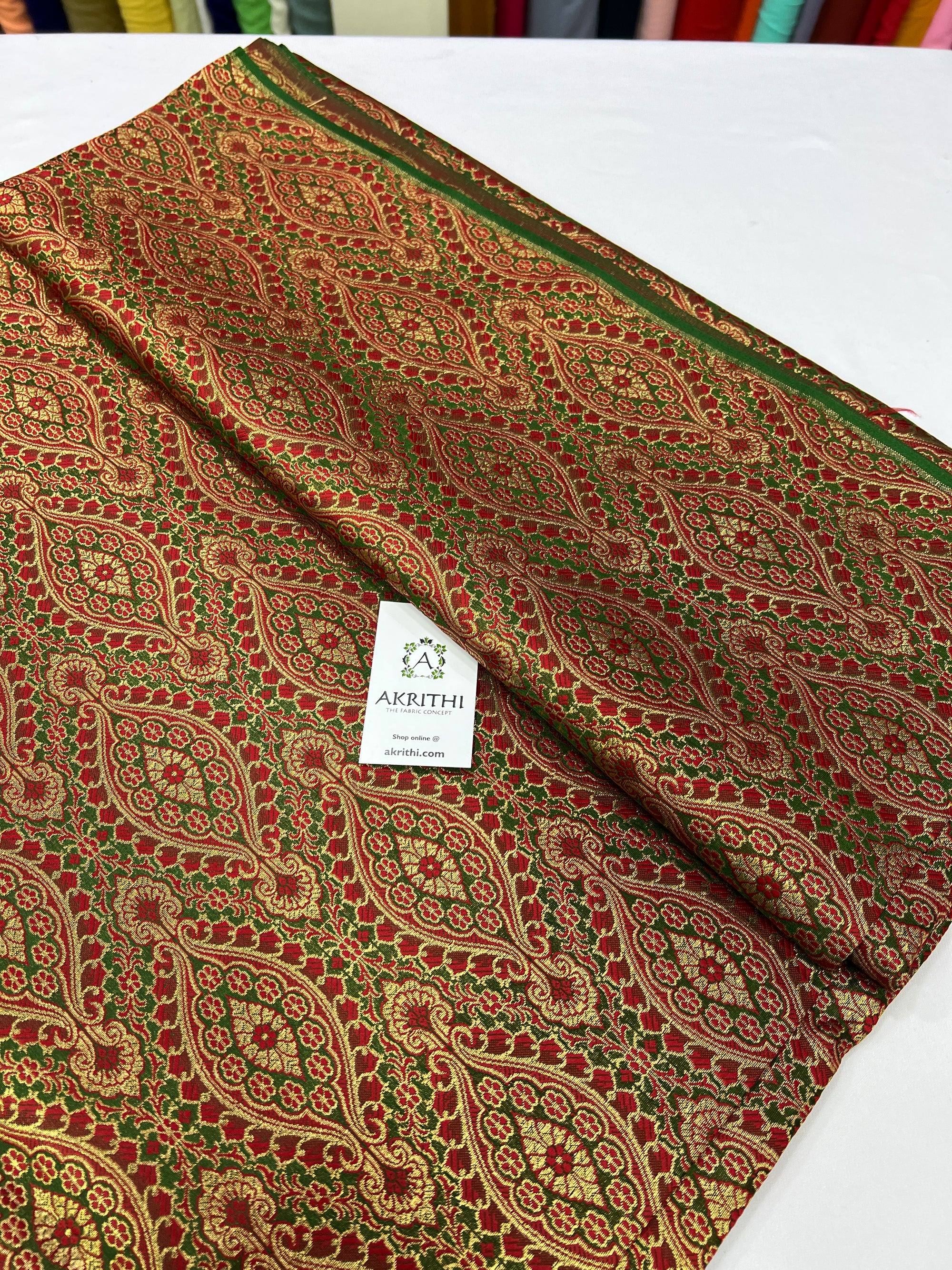 Banarasi brocade fabric