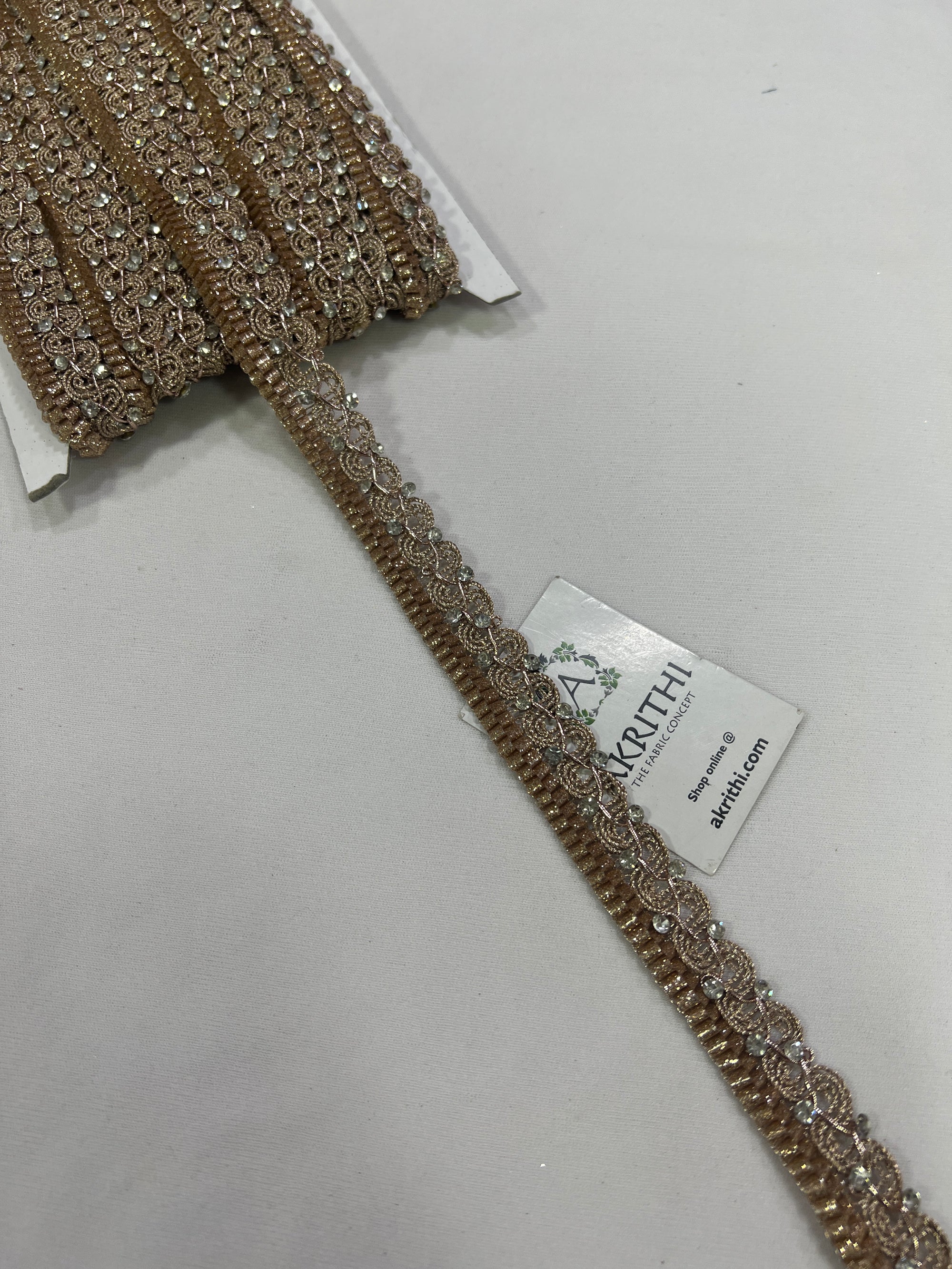 Embroidered lace 9 metres roll