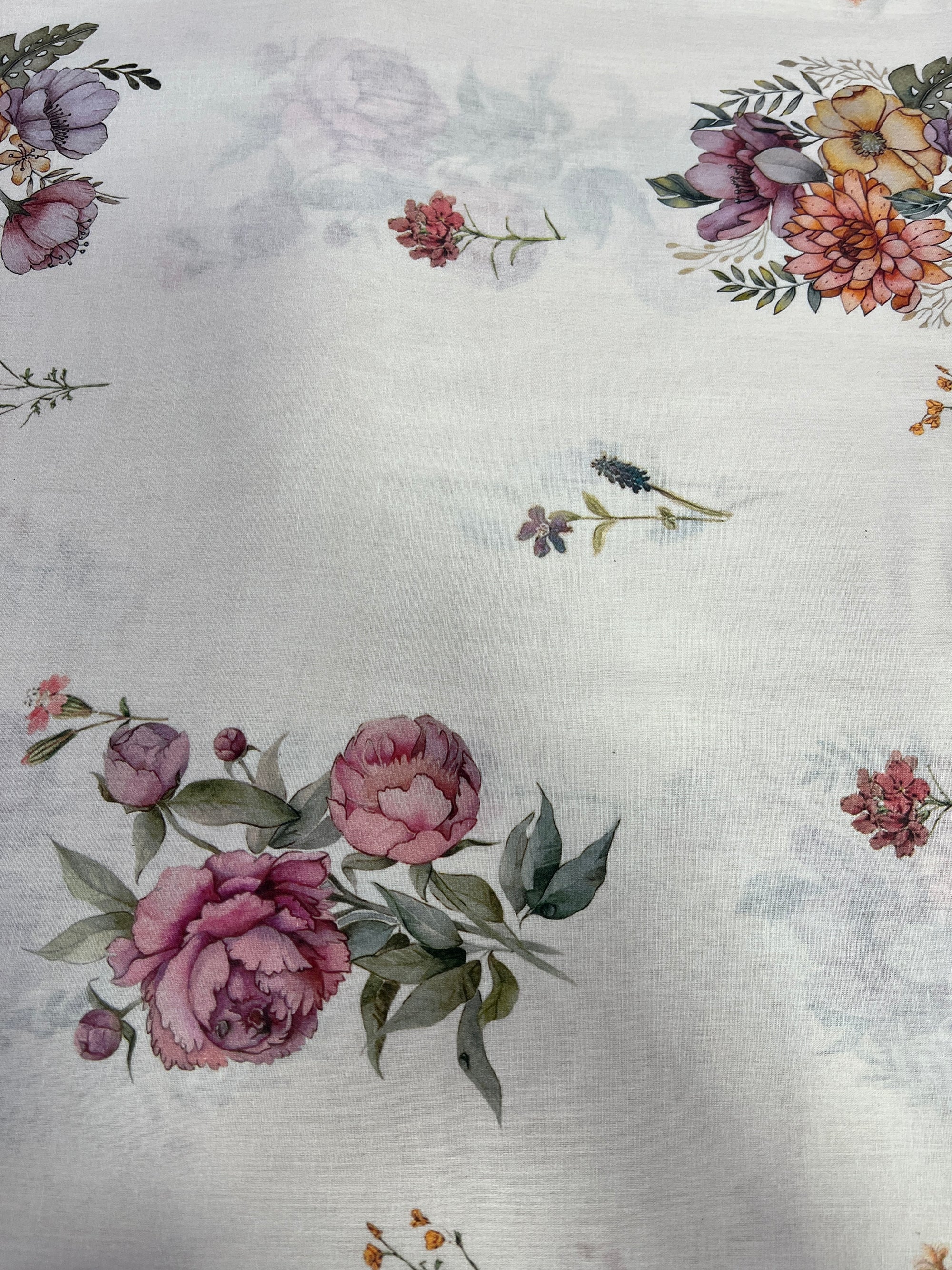 Digital Printed pure cotton fabric