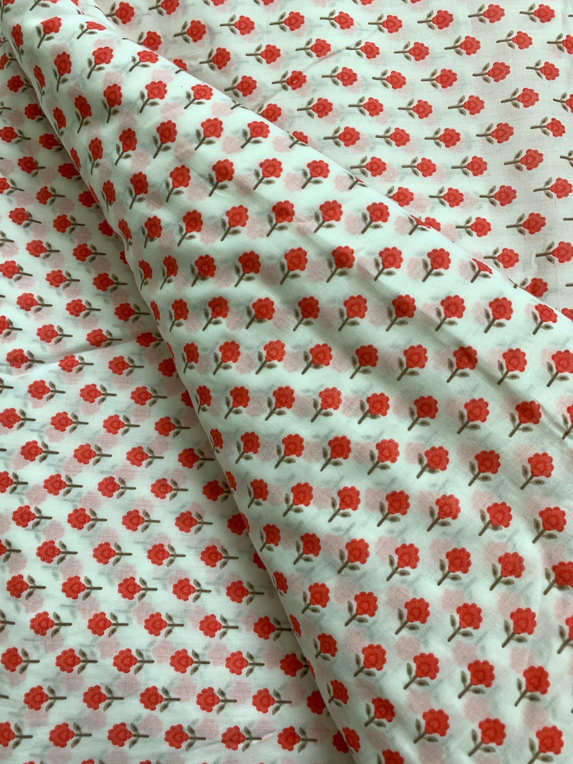 Printed cotton fabric