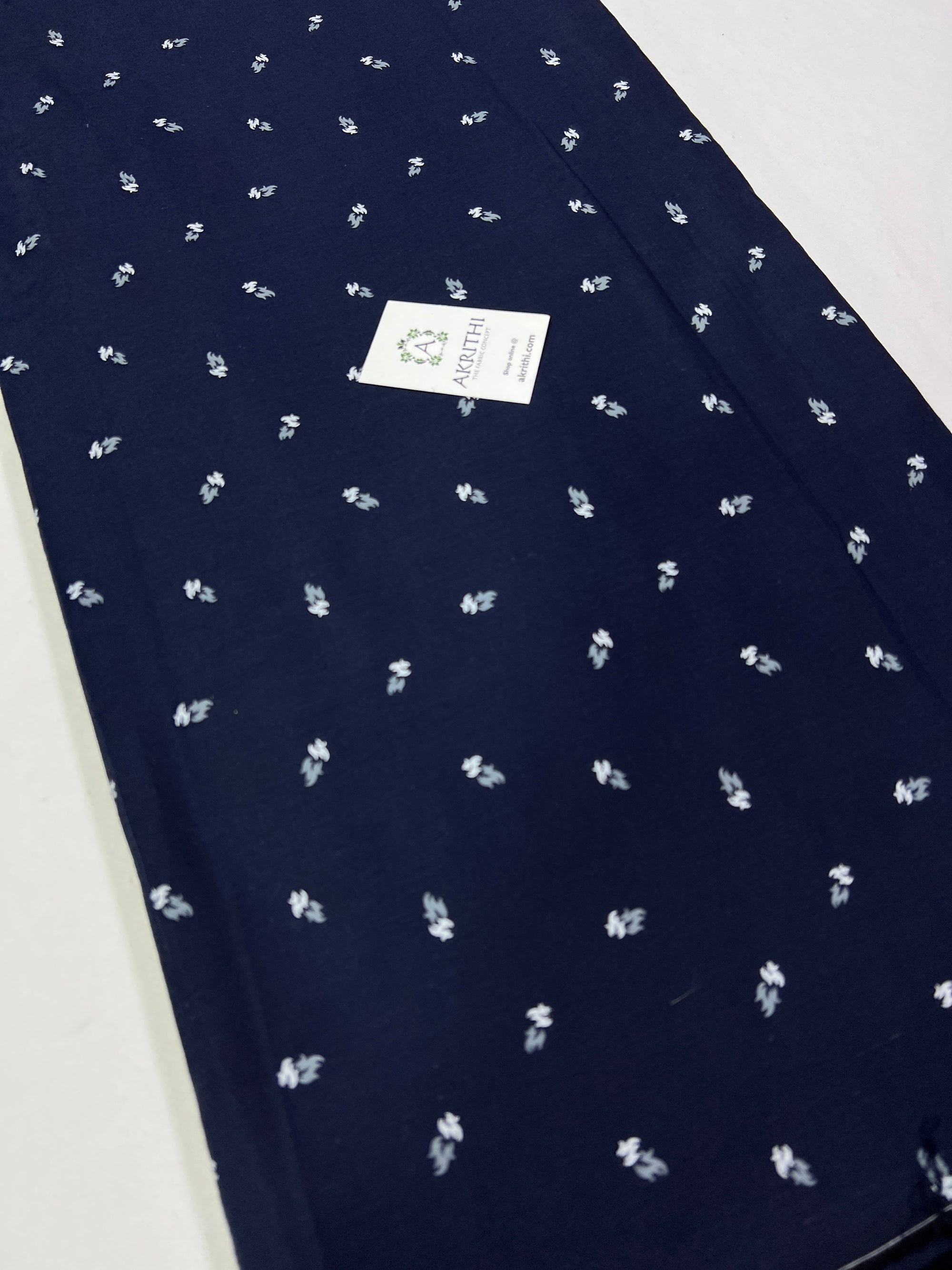 Printed pure cotton fabric