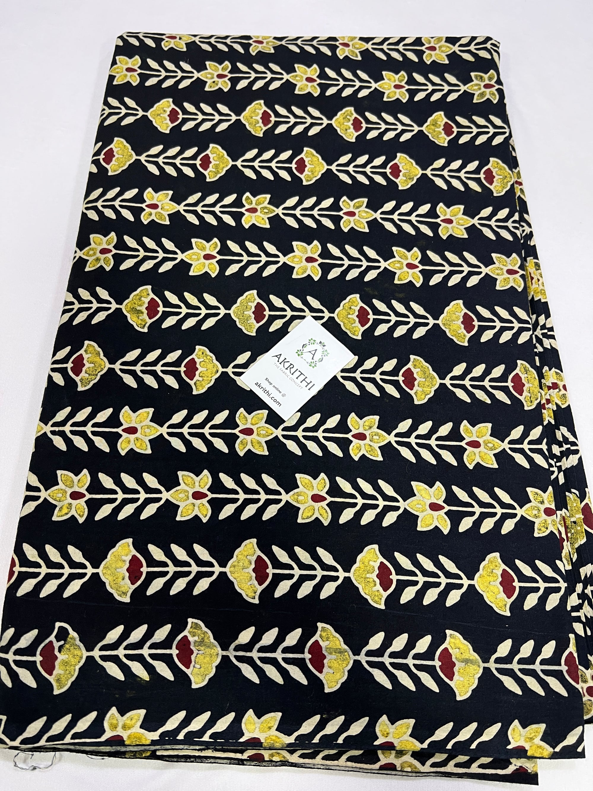 Printed pure cotton fabric