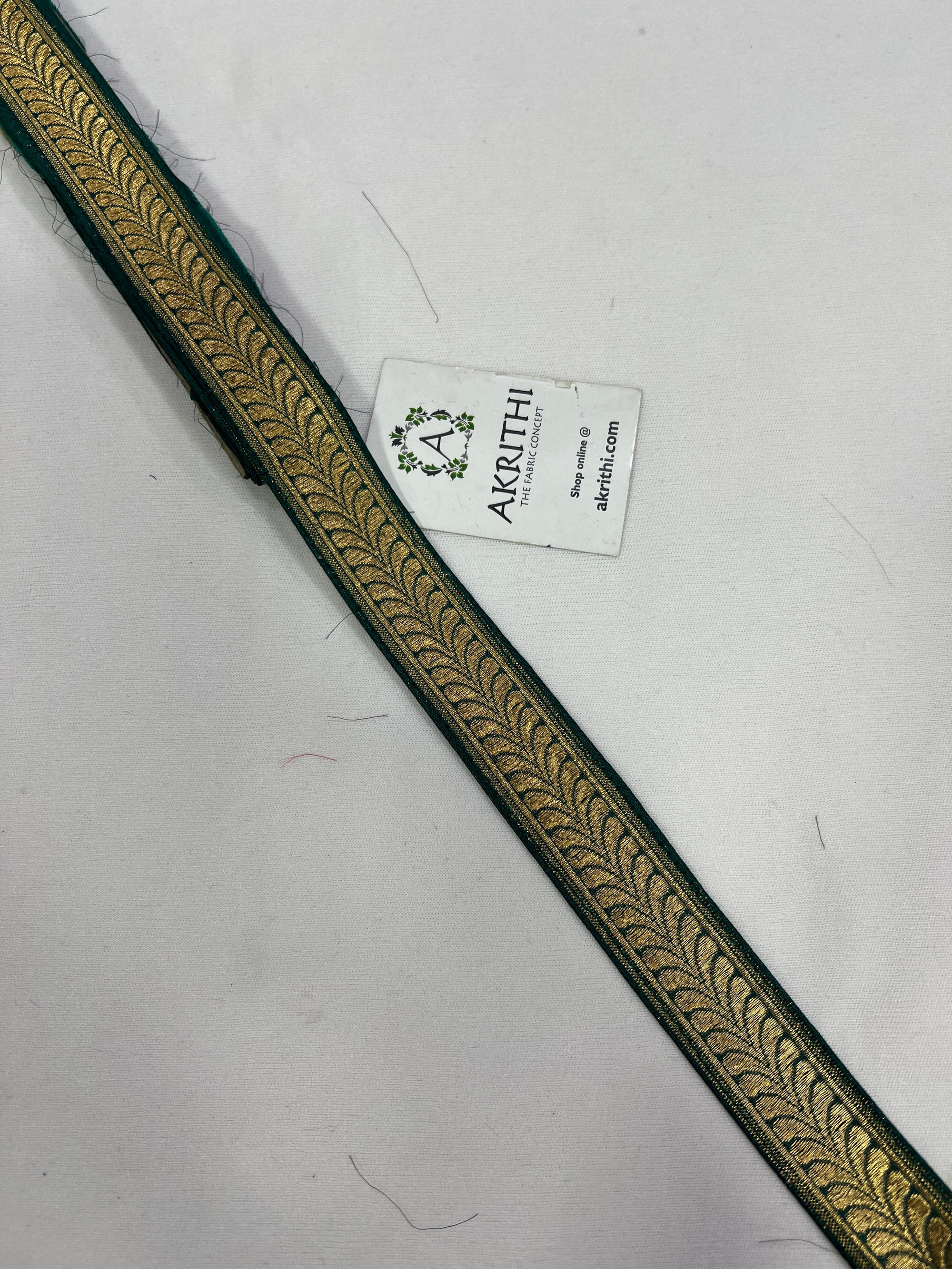 Handloom Banarasi lace 5 metres roll