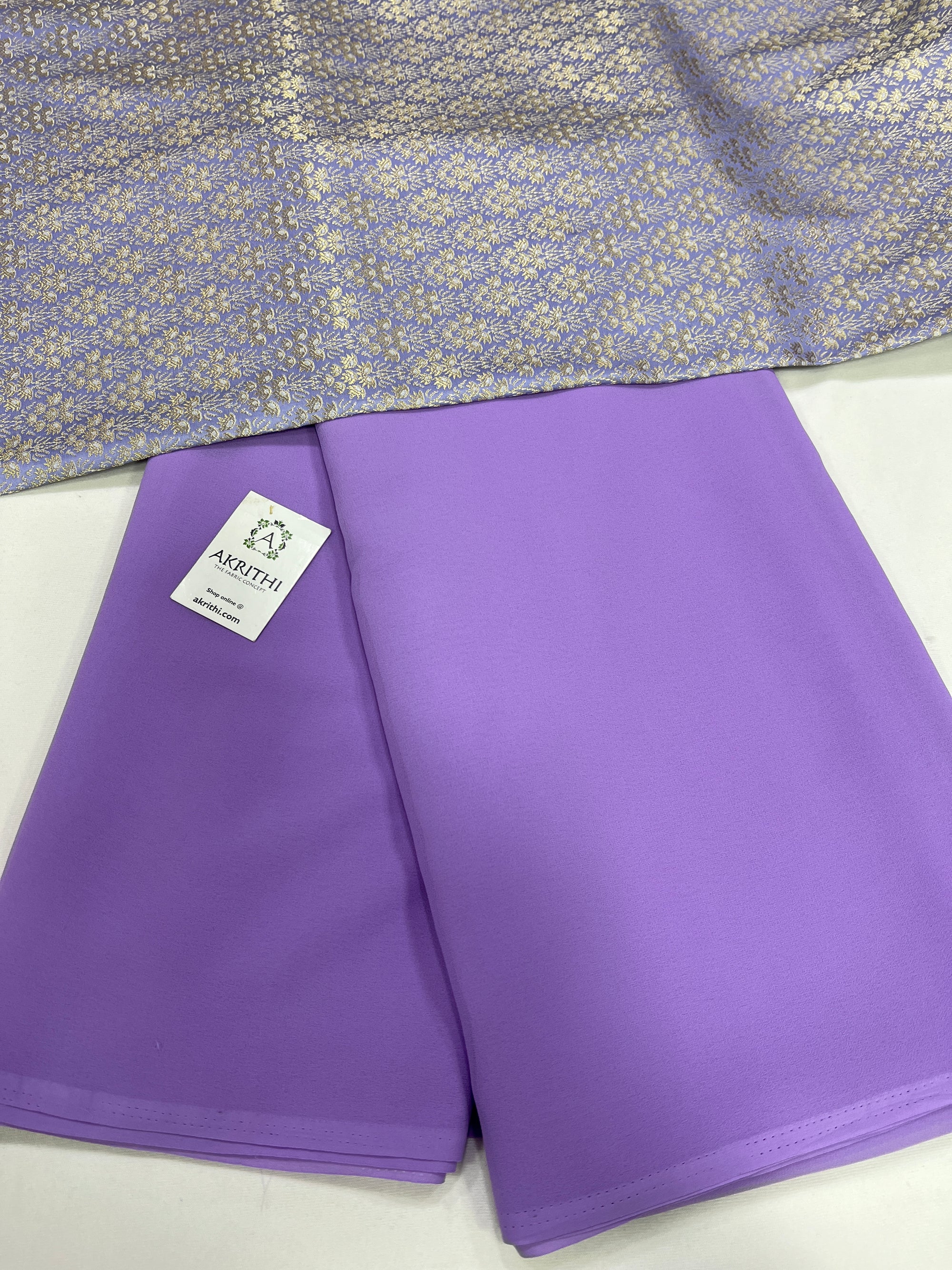 Georgette saree with blouse
