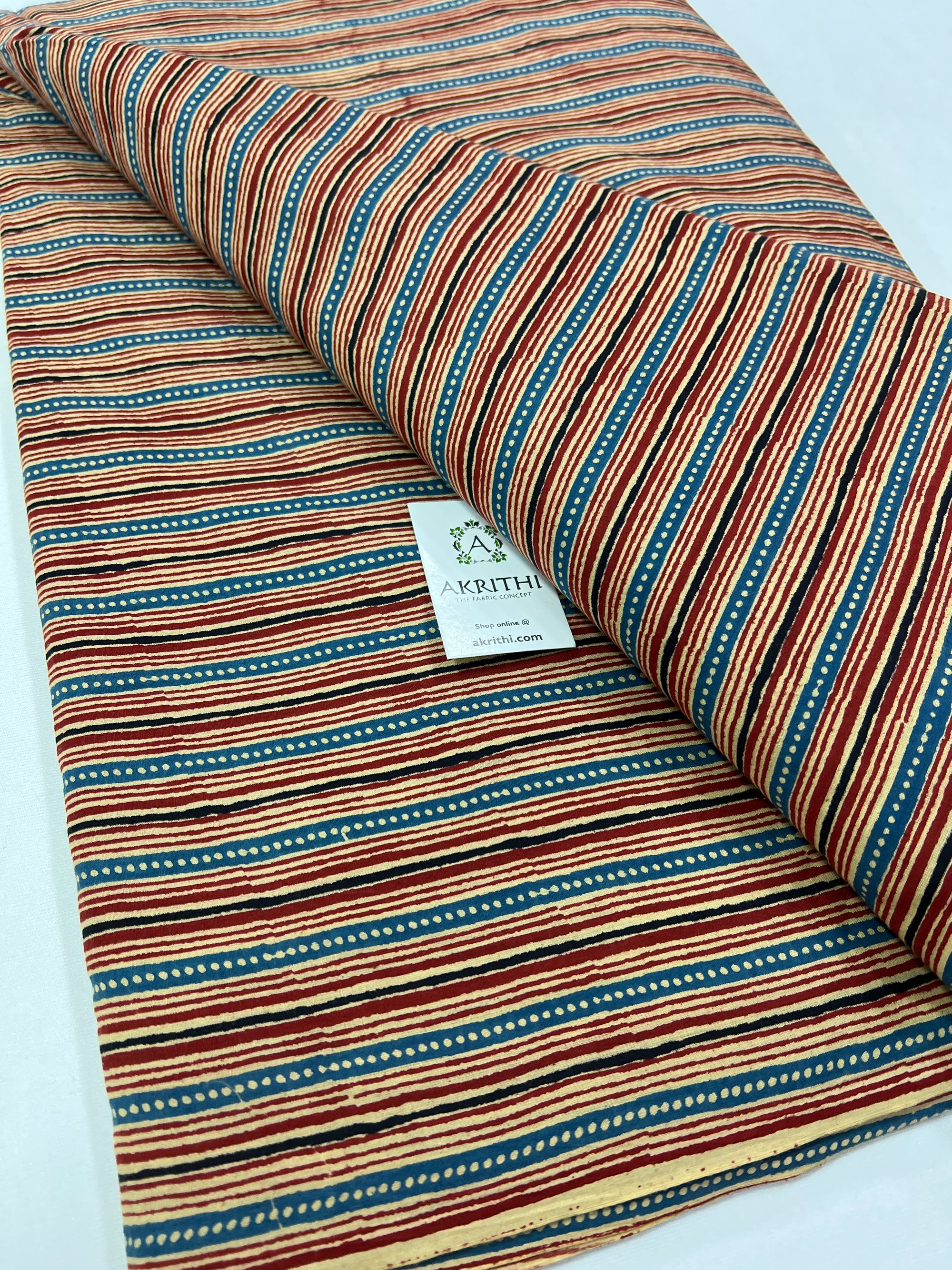 Printed pure cotton fabric