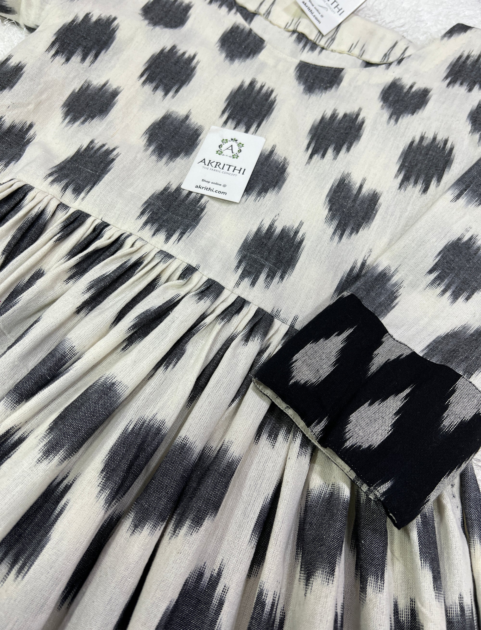 Pure cotton ikat dress
