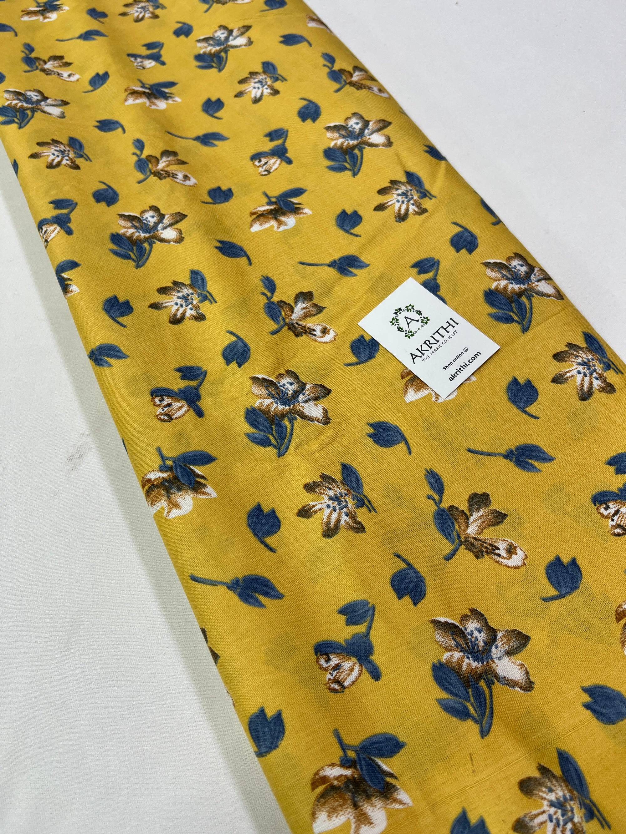 Printed blend cotton fabric