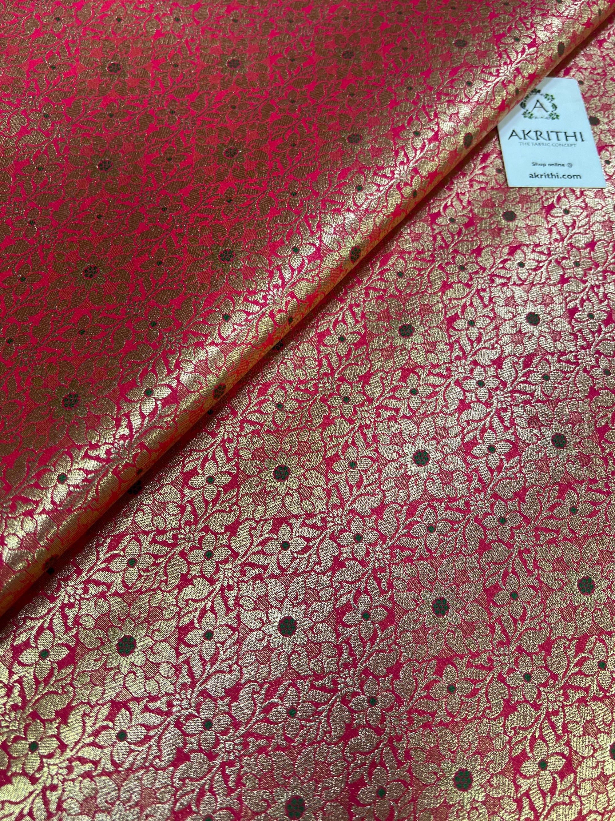 Banarasi brocade fabric