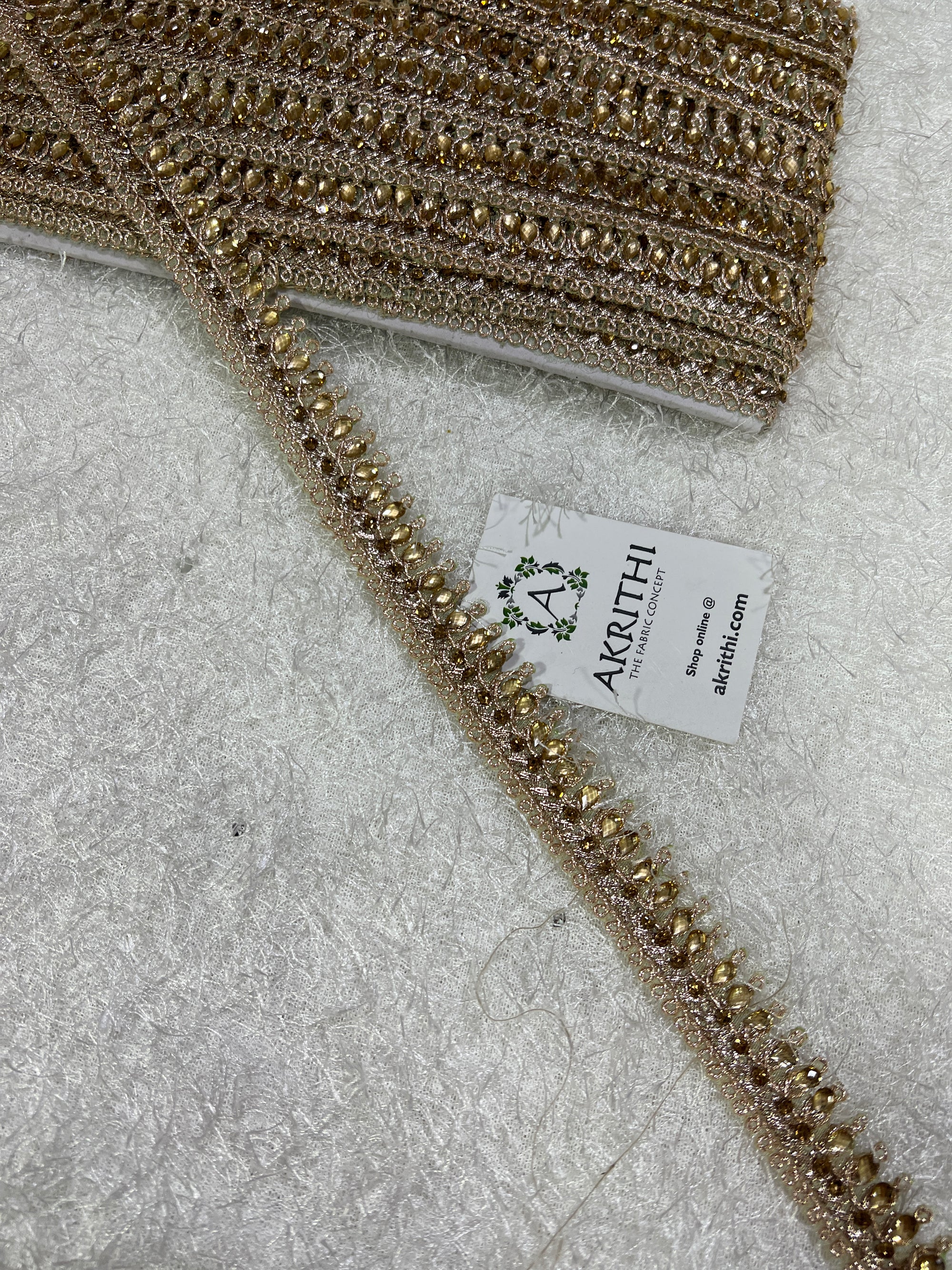 Embroidered lace 9 metres roll