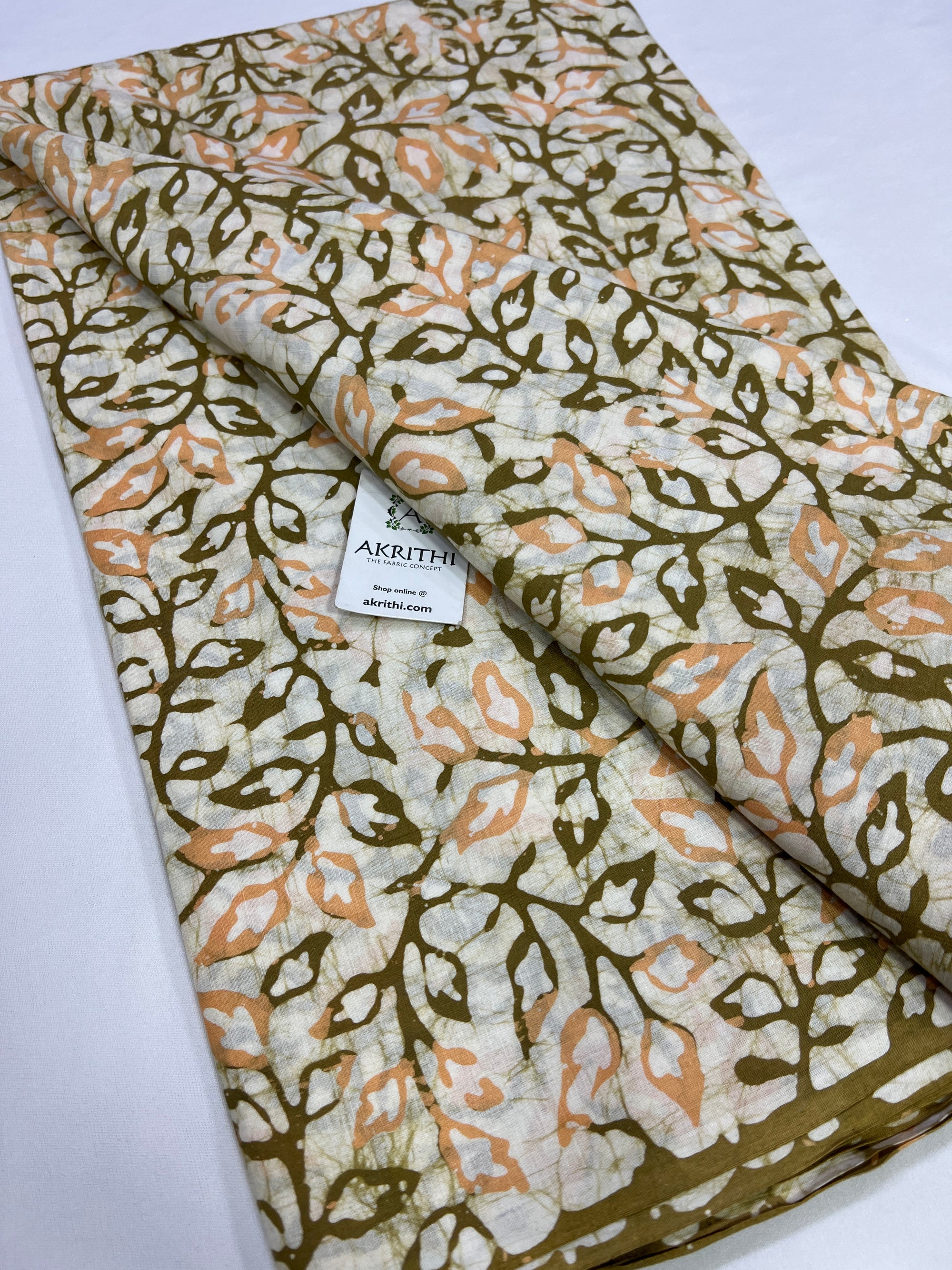 Batik pure cotton fabric