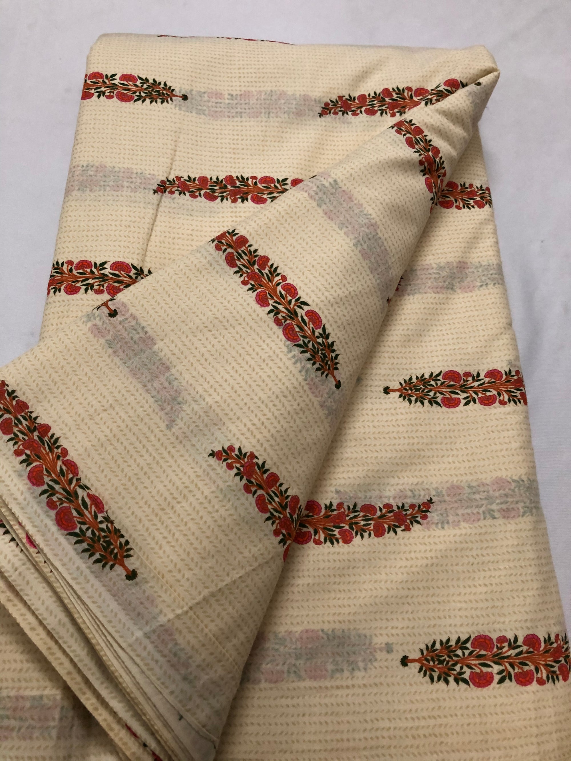 Printed cotton fabric
