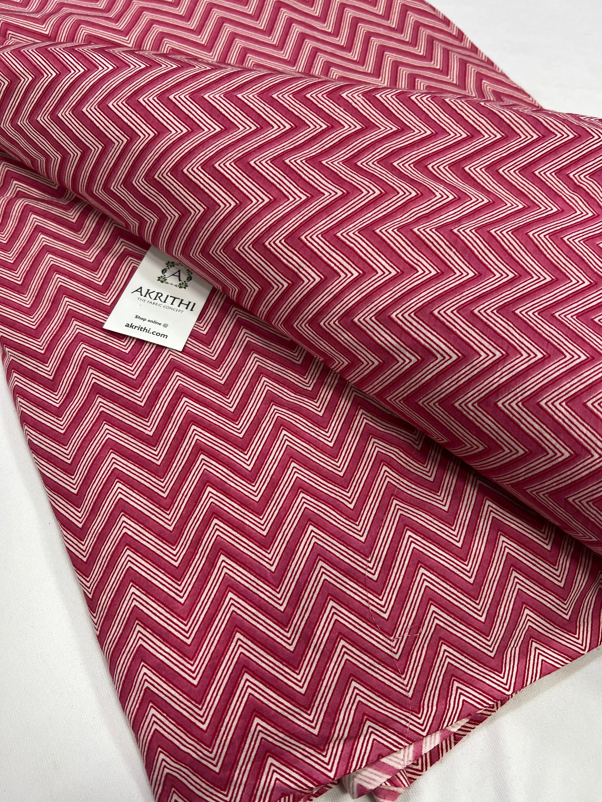 Printed pure cotton fabric
