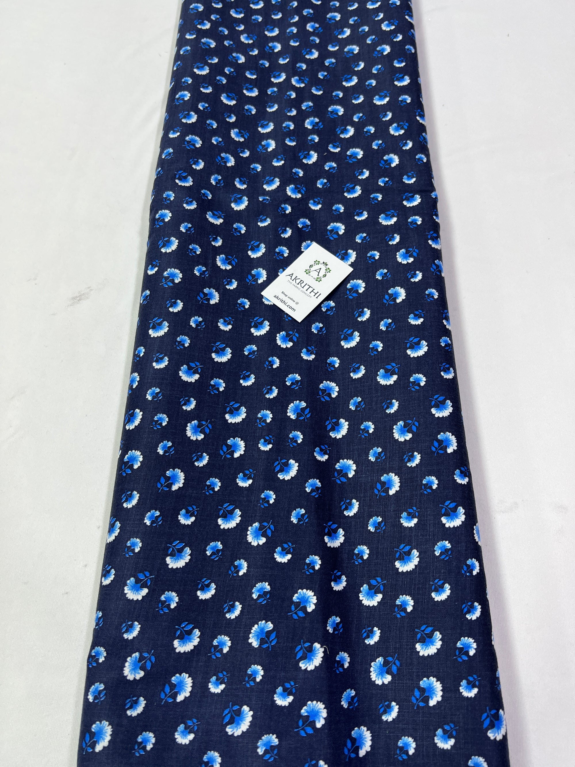 Printed blend cotton fabric
