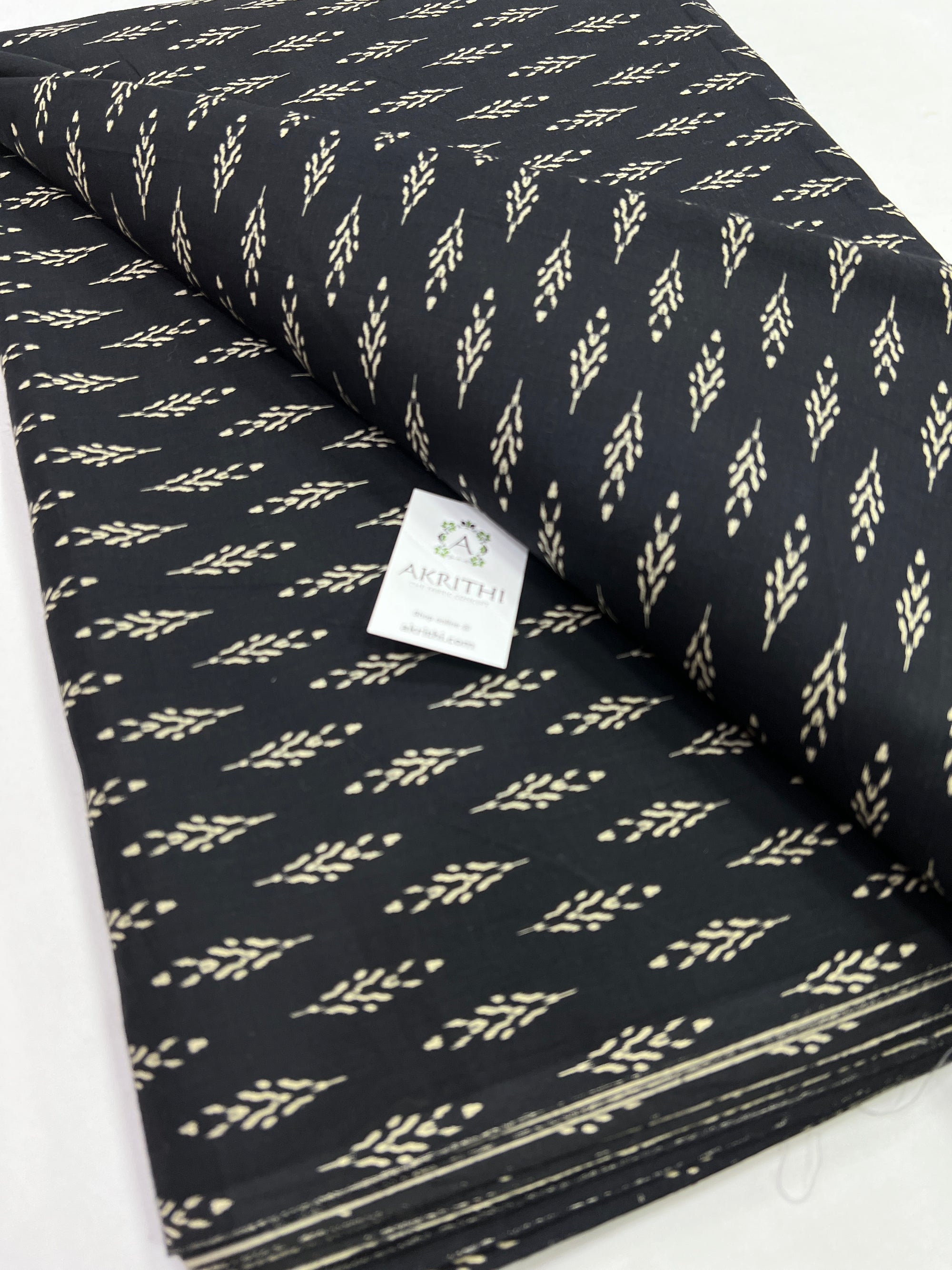 Printed pure cotton