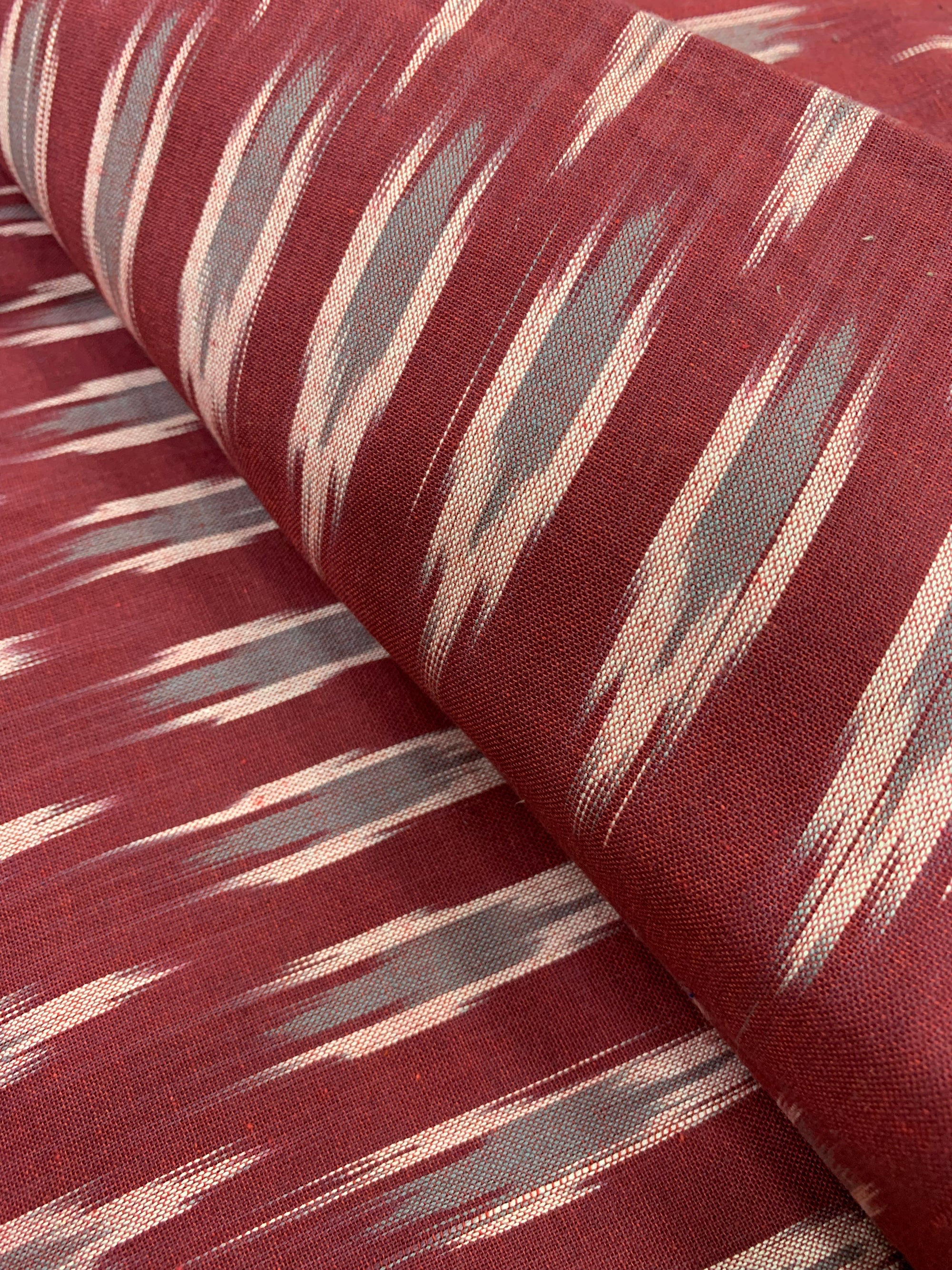 Handloom Ikat pure cotton fabric